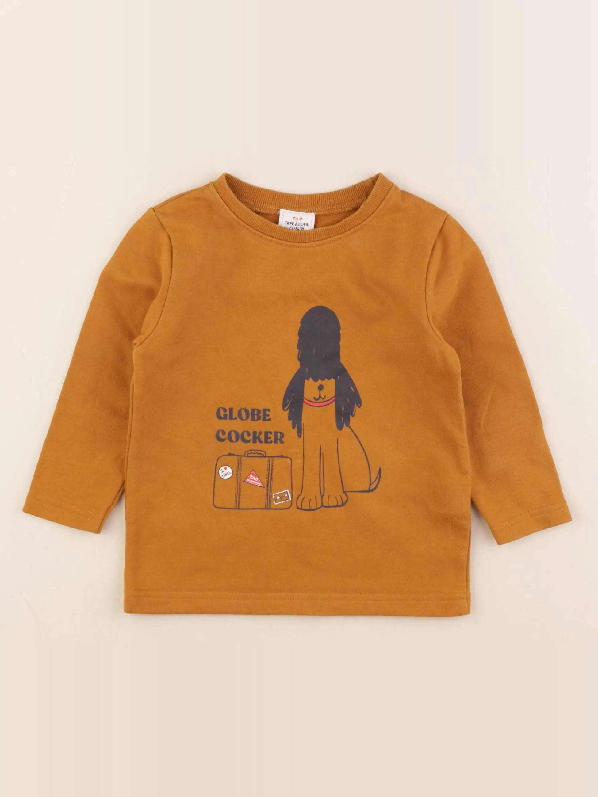 Tape à l'oeil - tee-shirt marron - 2 ans