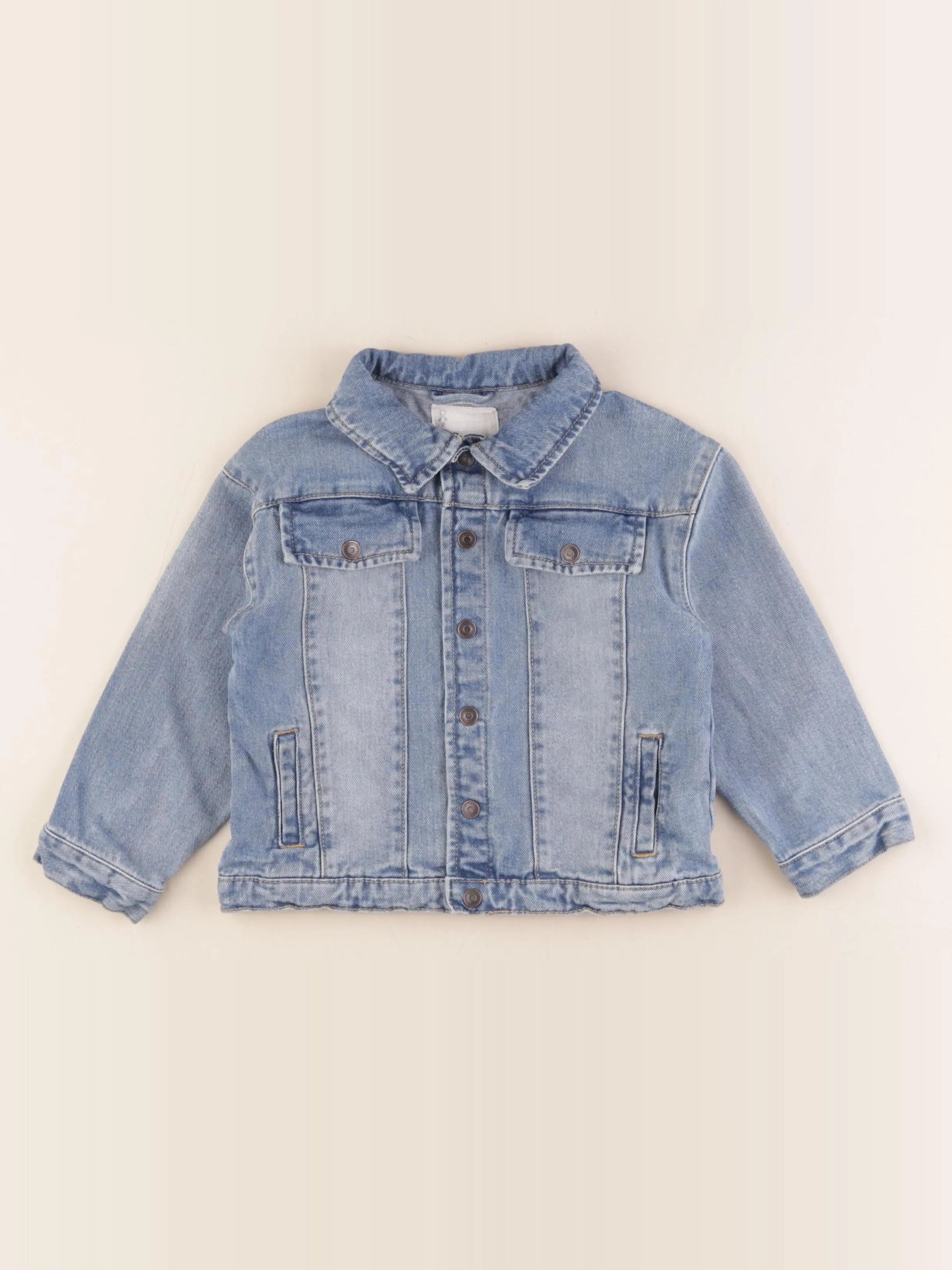 Pull sans manches bleu marine fille - Terre de Marins Pull sans manches bleu marine fille - Terre de Marins