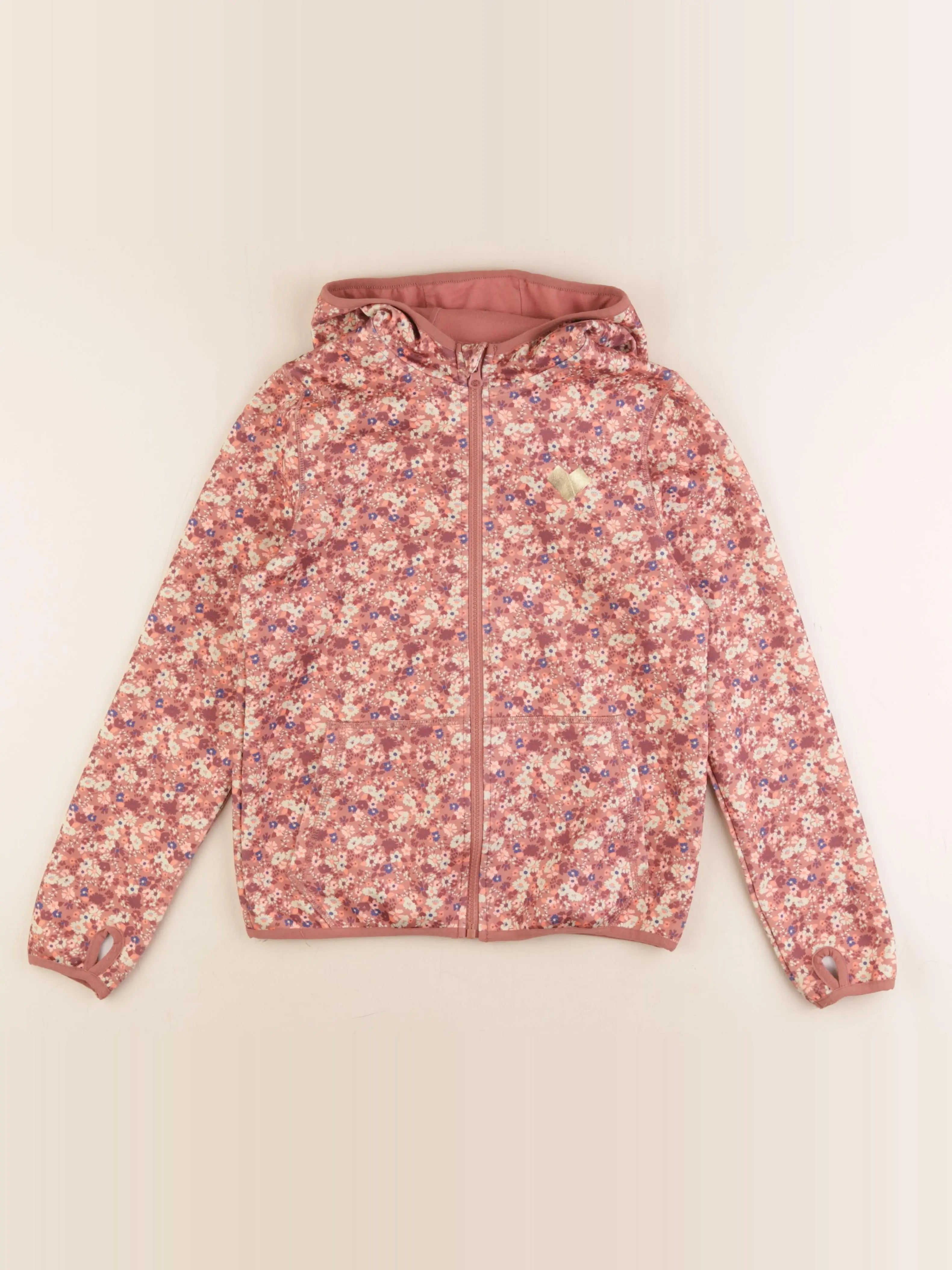Vertbaudet - sweat rose - 12 ans