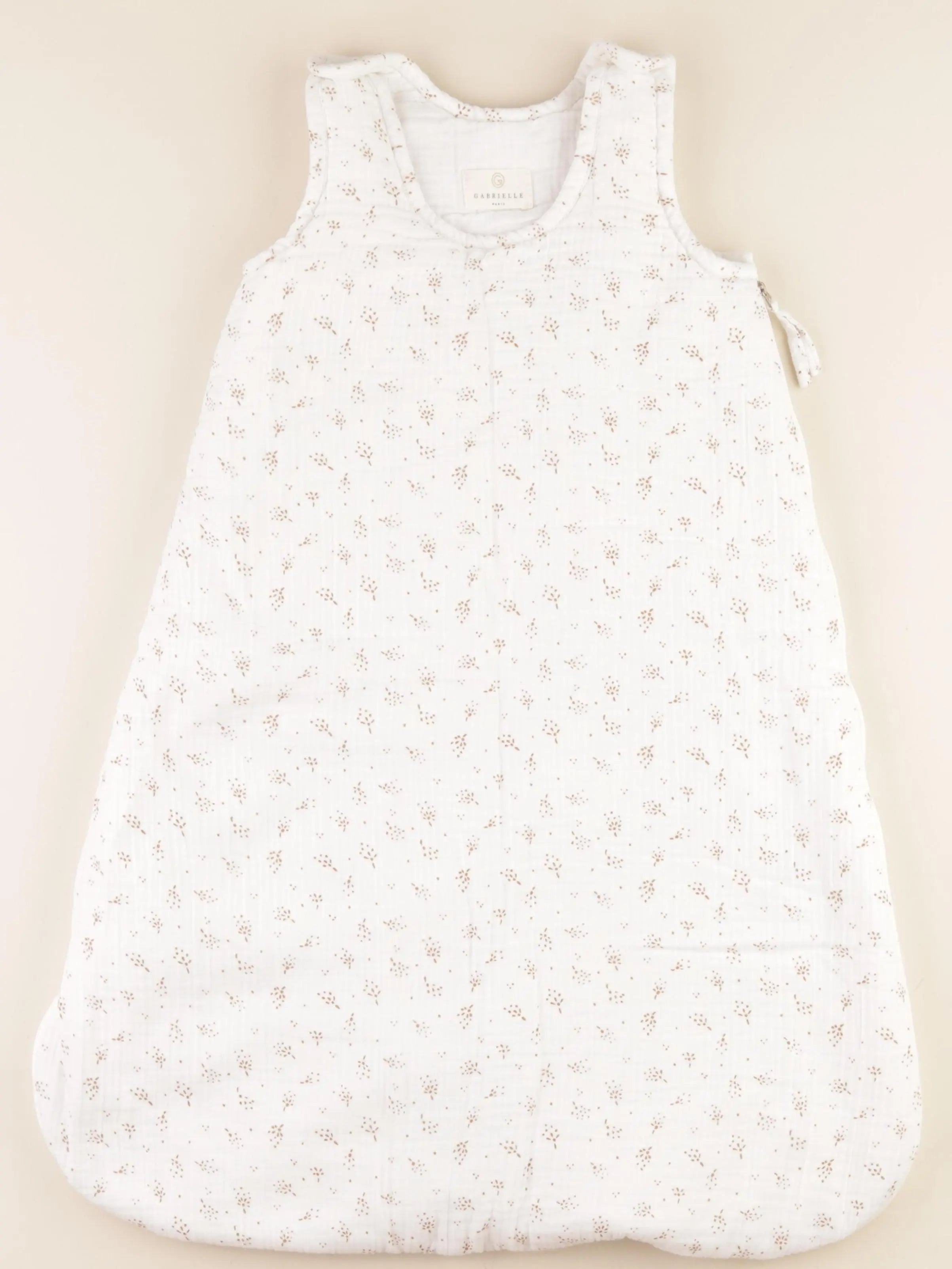 GABRIELLE PARIS - gigoteuse blanc, marron - 0/6 mois