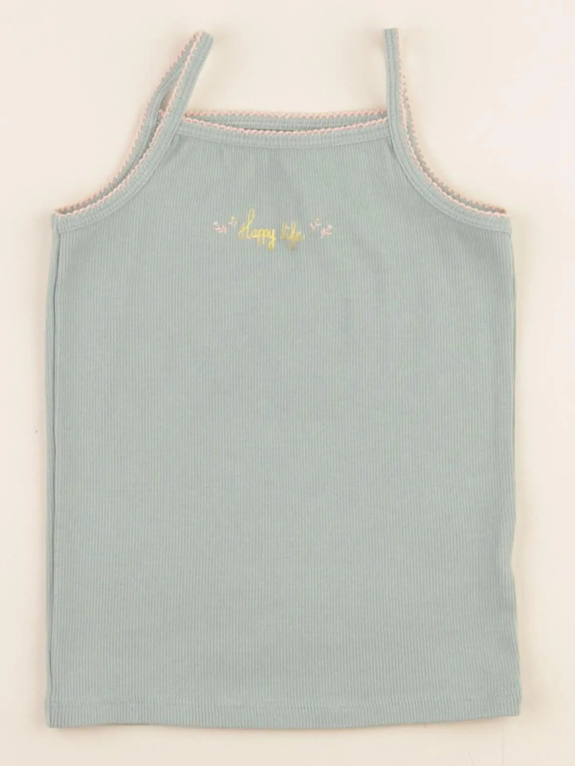 Vertbaudet - maillot de corps vert - 5 ans