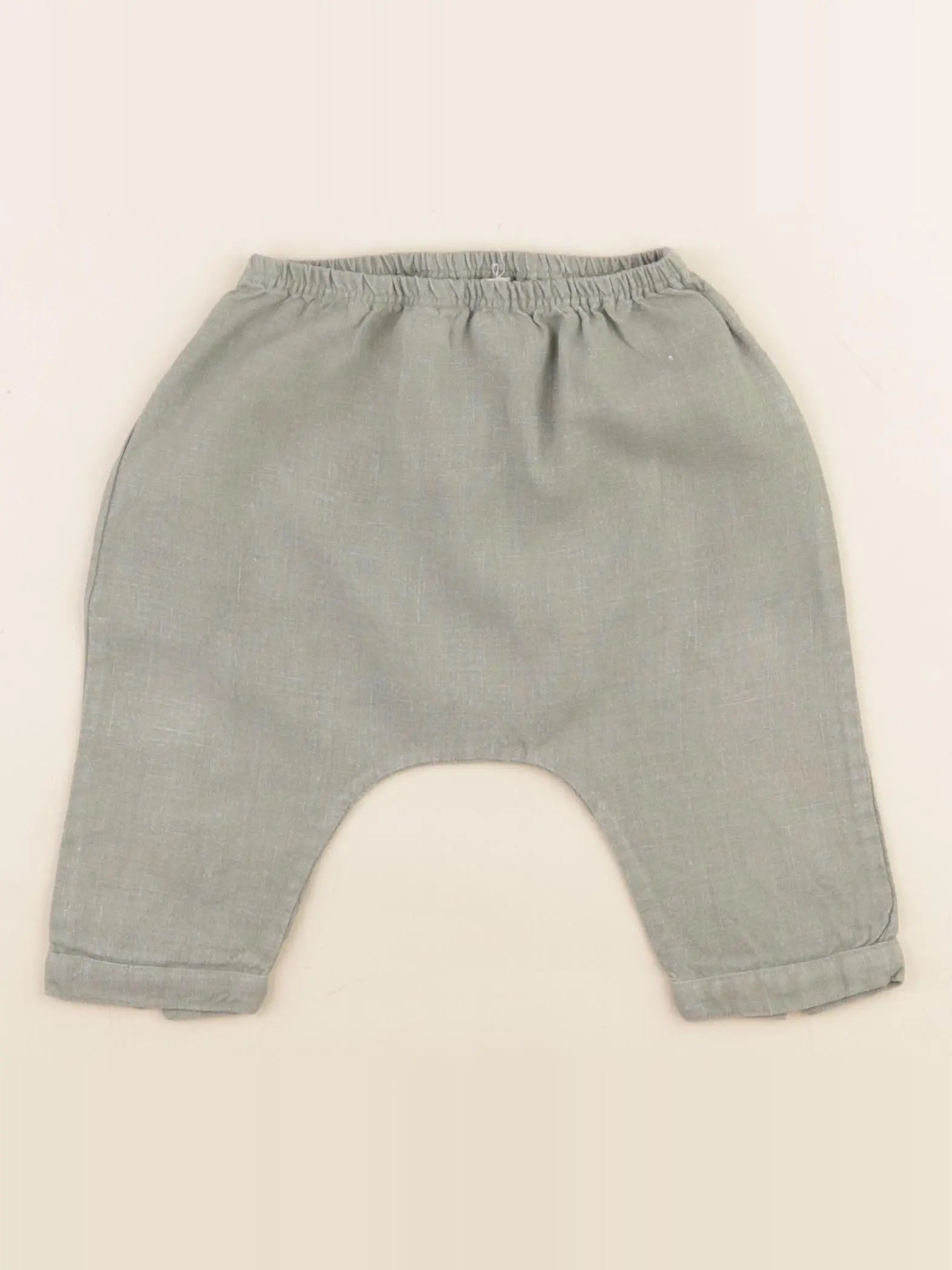 Arsène et les pipelettes - sarouel vert - 12 mois