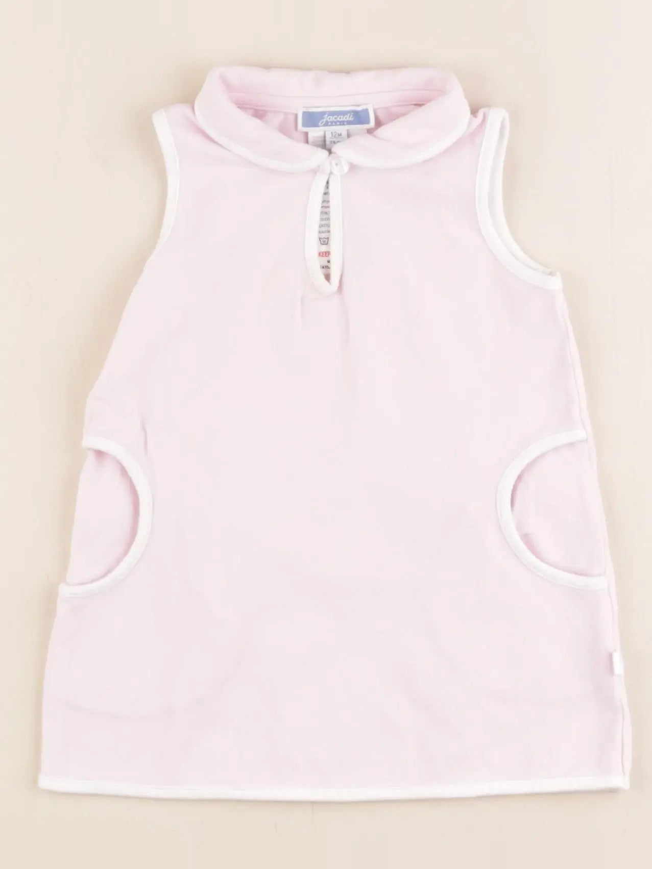 Jacadi - robe rose - 12 mois