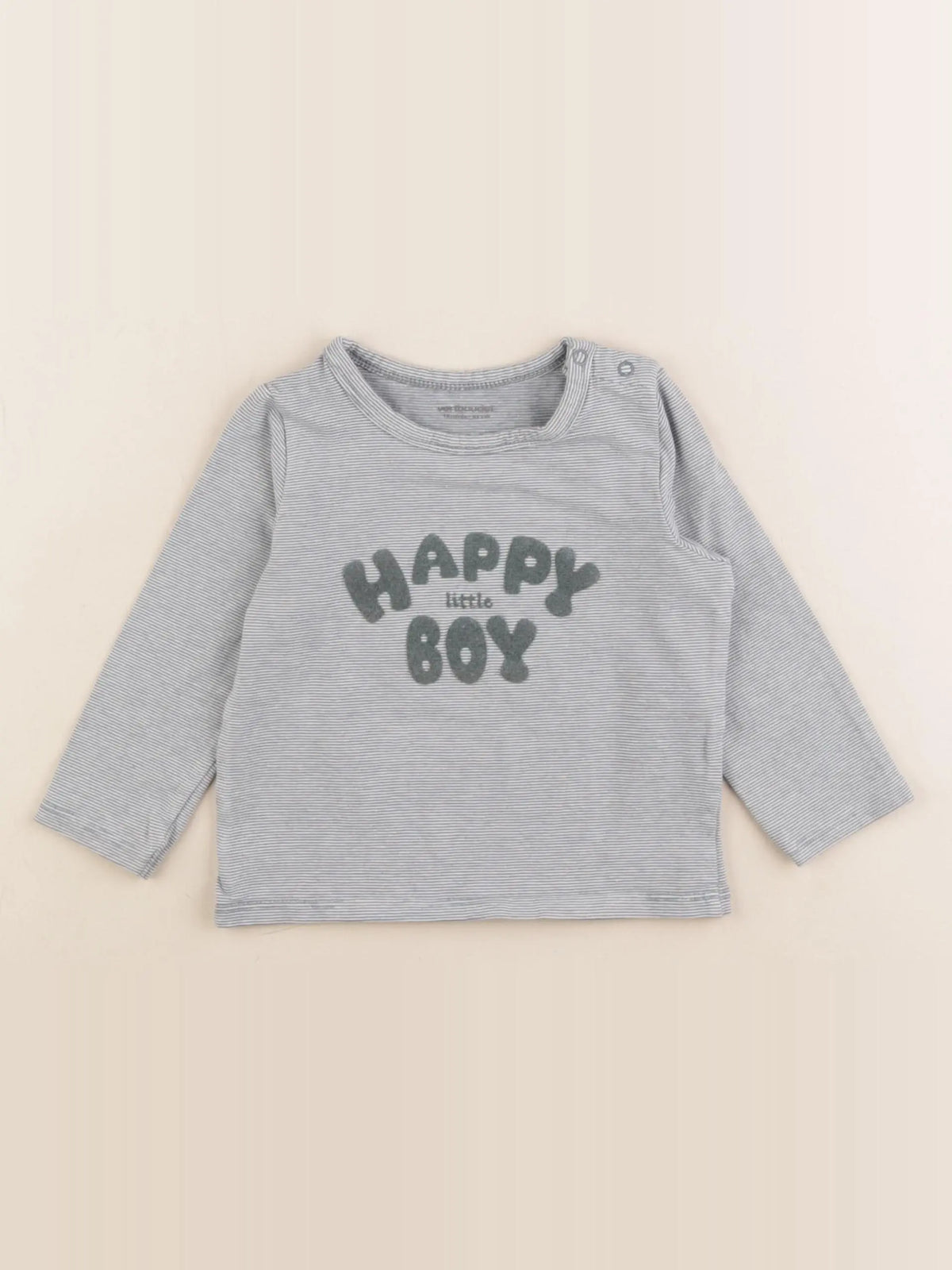 Vertbaudet - tee-shirt vert - 18 mois