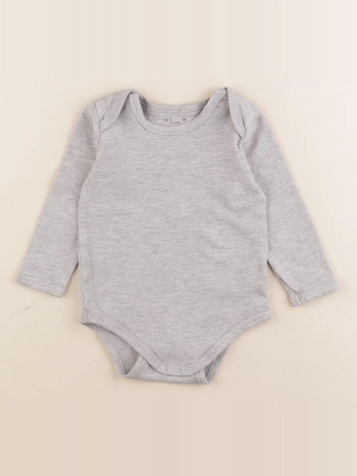 Vertbaudet - body gris - 12/18 mois