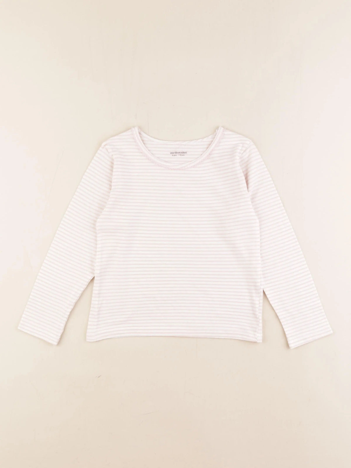 Vertbaudet - maillot de corps rose - 6 ans