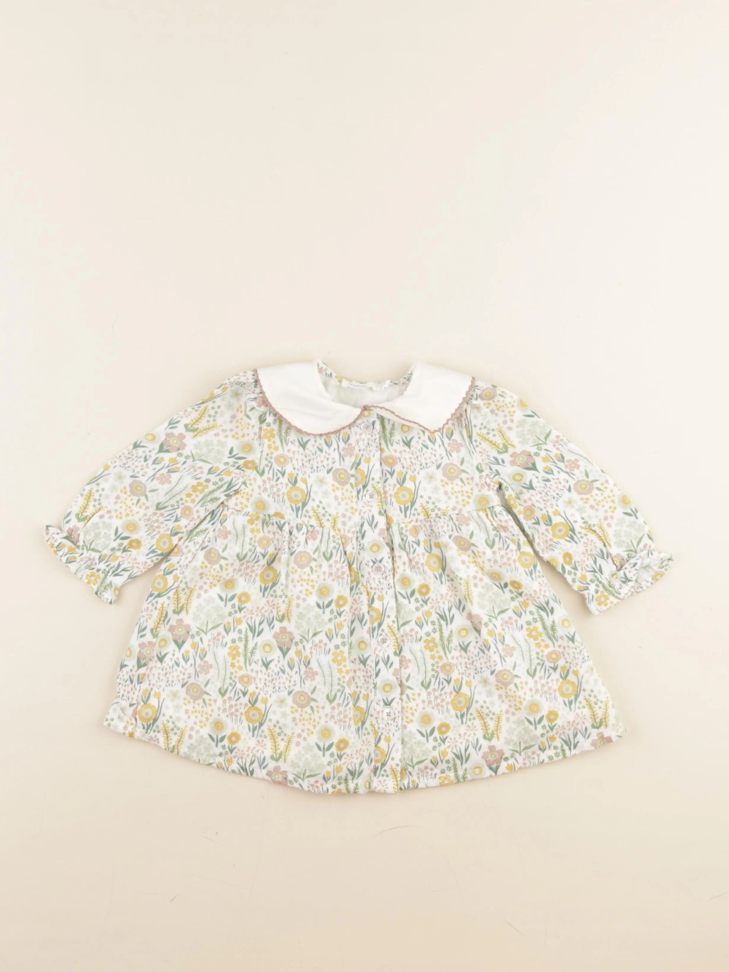 Boutchou - robe multicolore - 3 mois