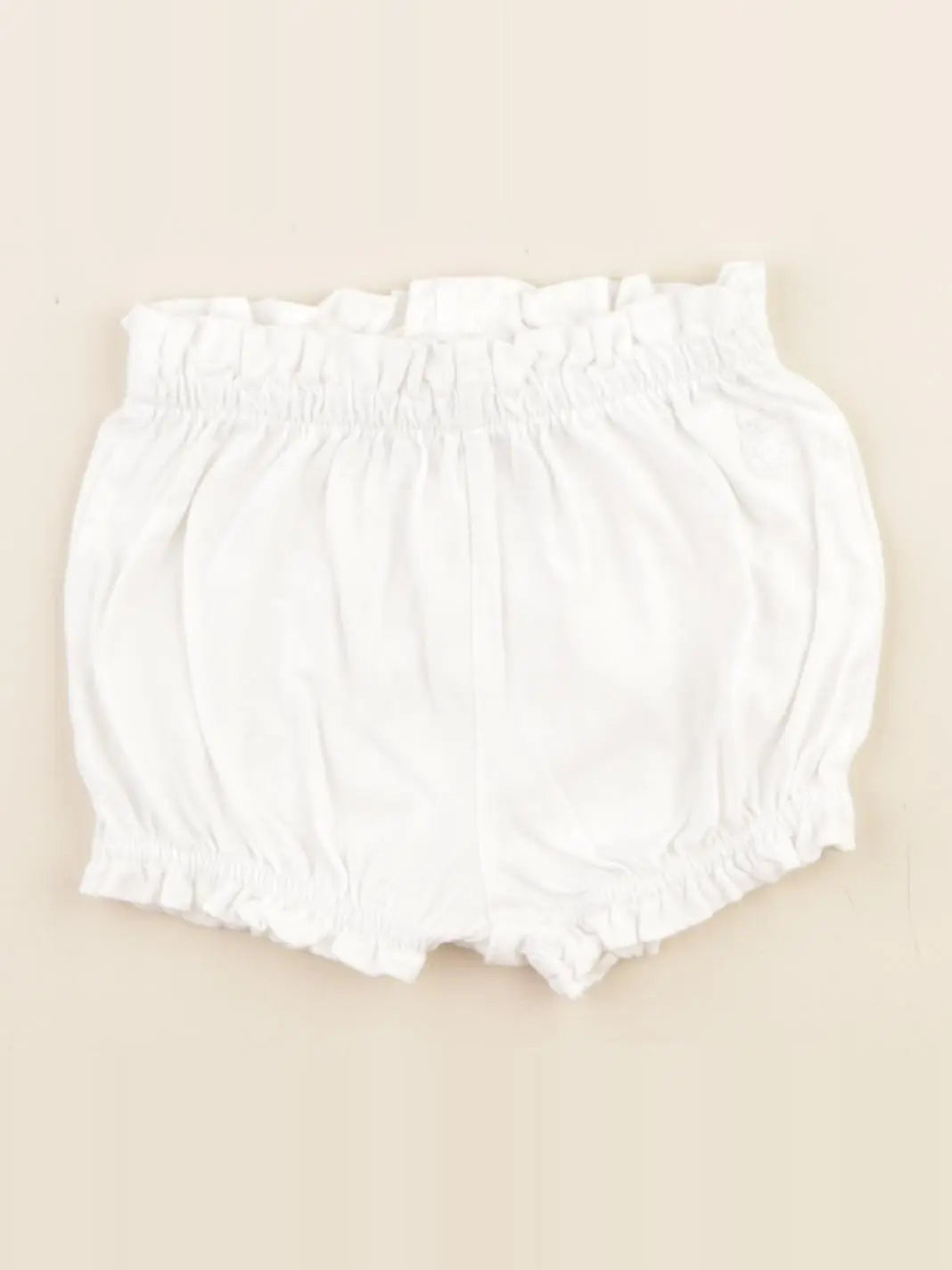 GAP - bloomer blanc - 3/6 mois