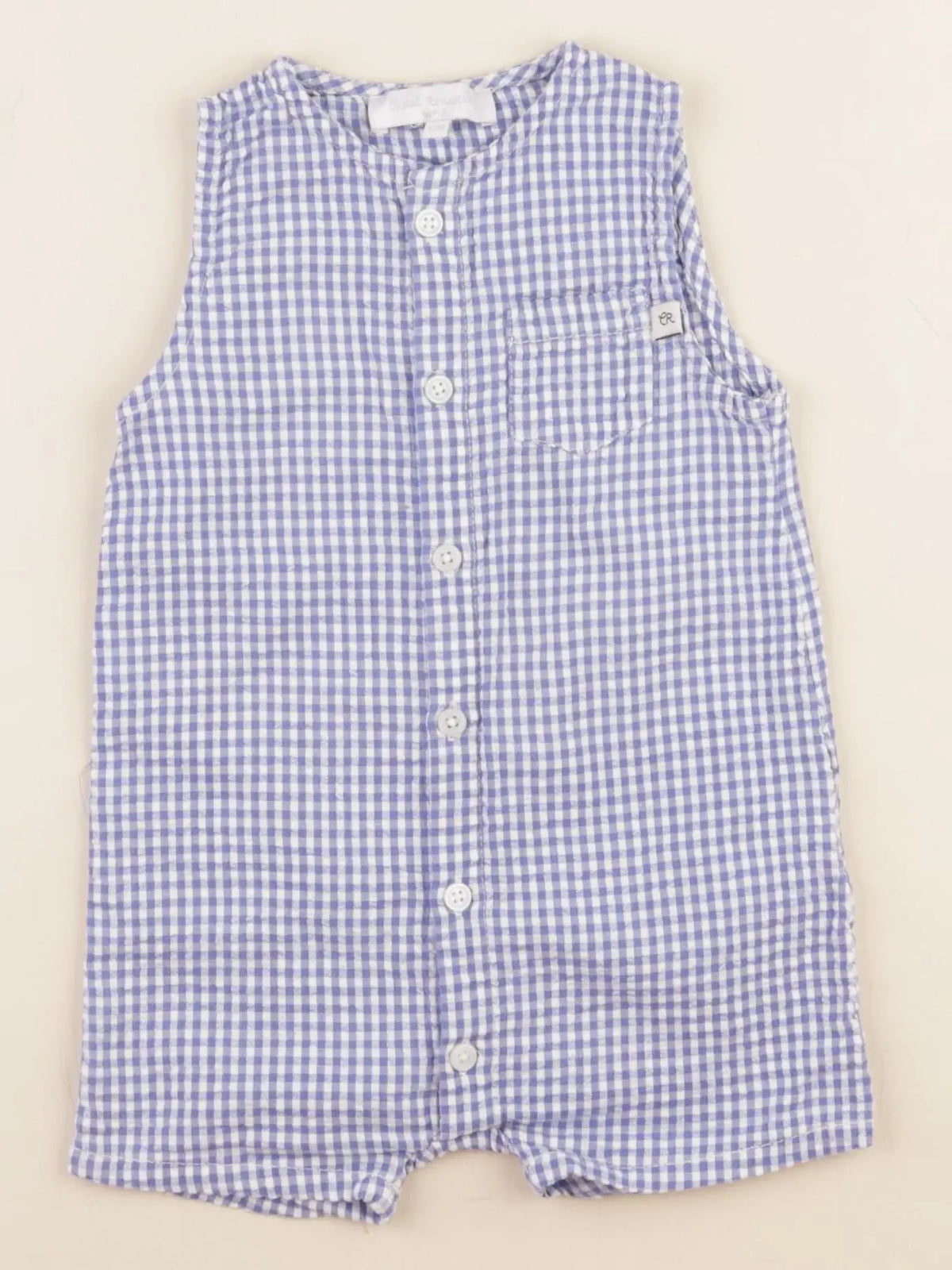 Cadet Rousselle - combinaison bleu - 12 mois