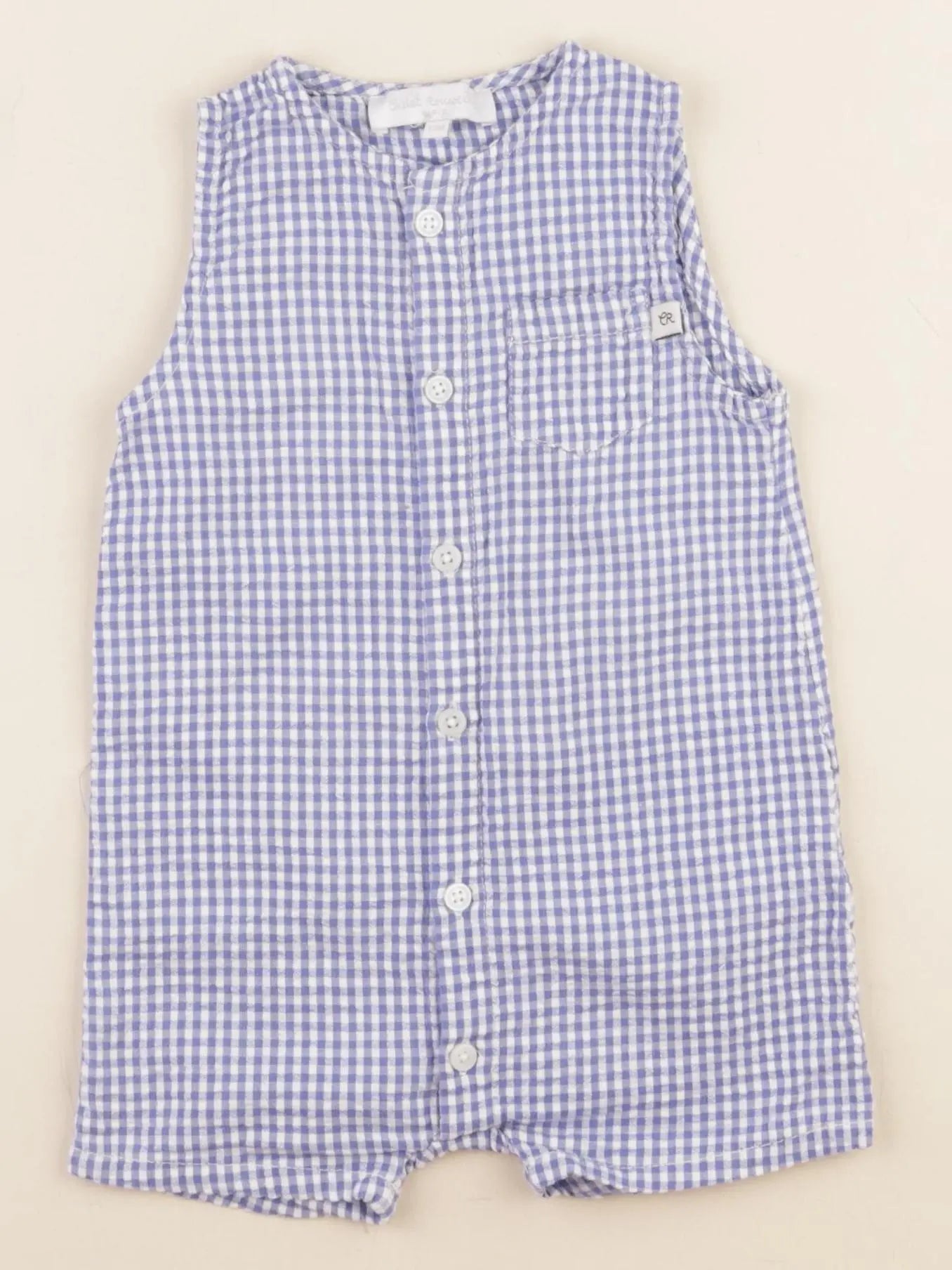 Cadet Rousselle - combinaison bleu - 12 mois