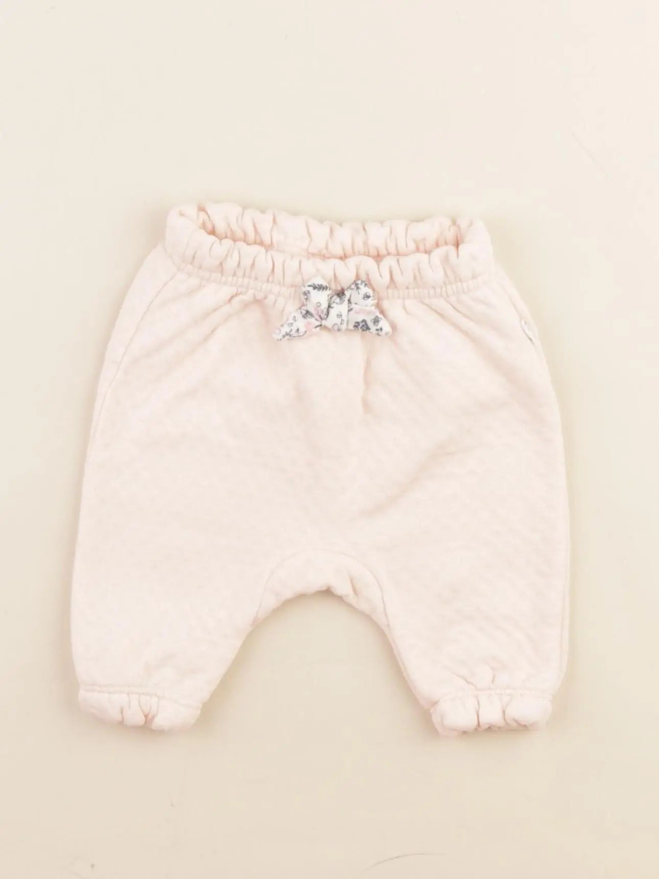 Tape à l'oeil - sarouel rose - 1 mois