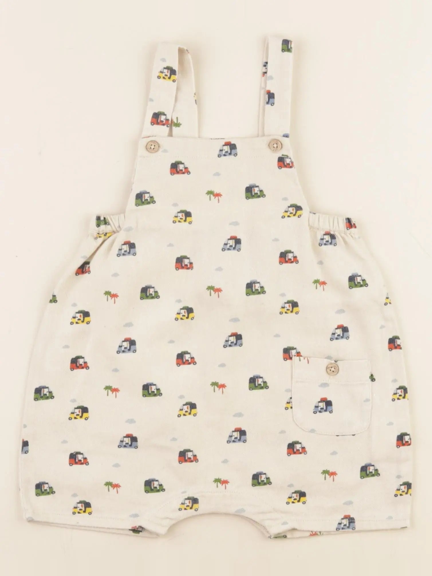 Boutchou - salopette beige - 9 mois