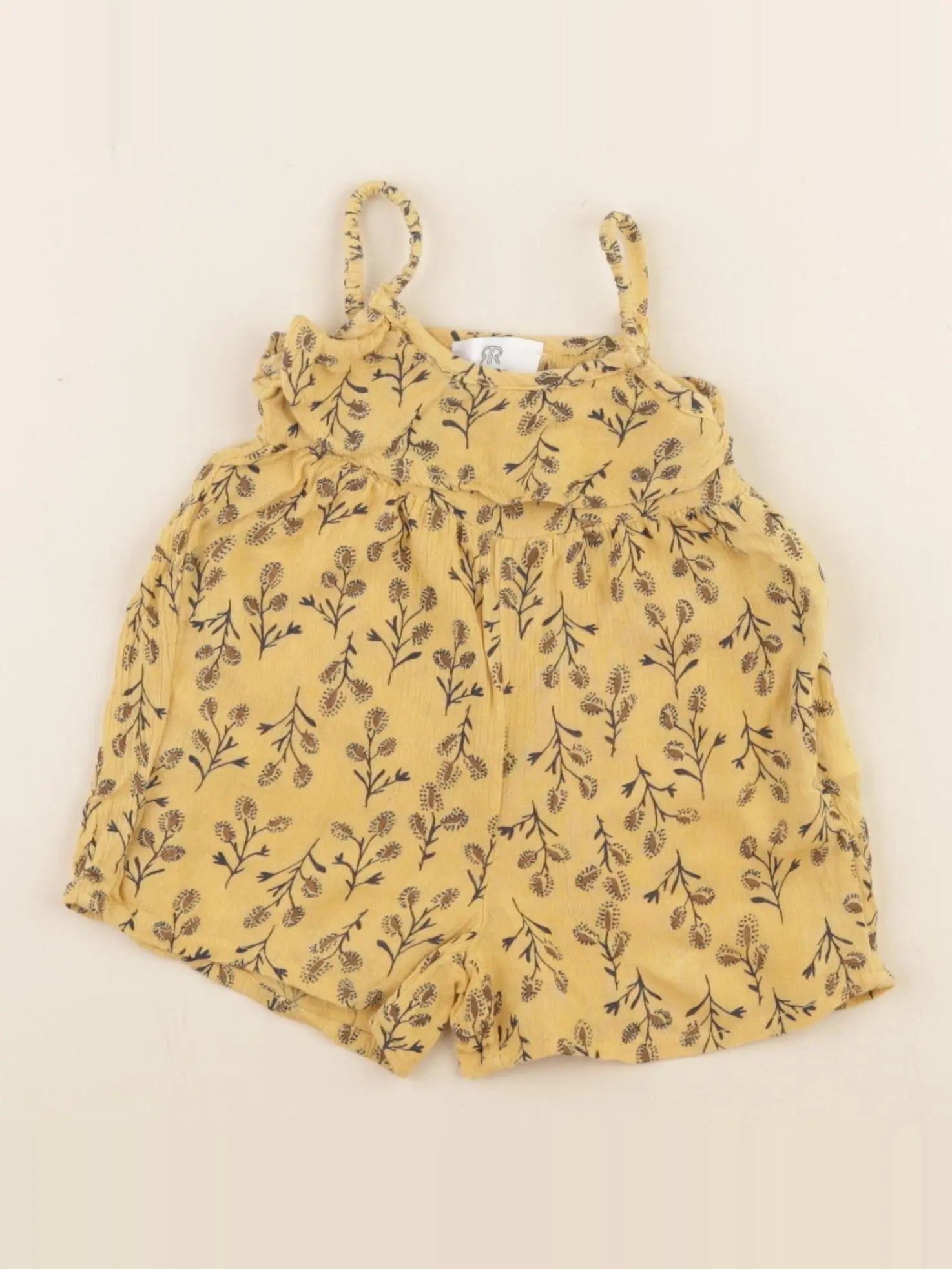 La Redoute - combinaison jaune - 1 mois