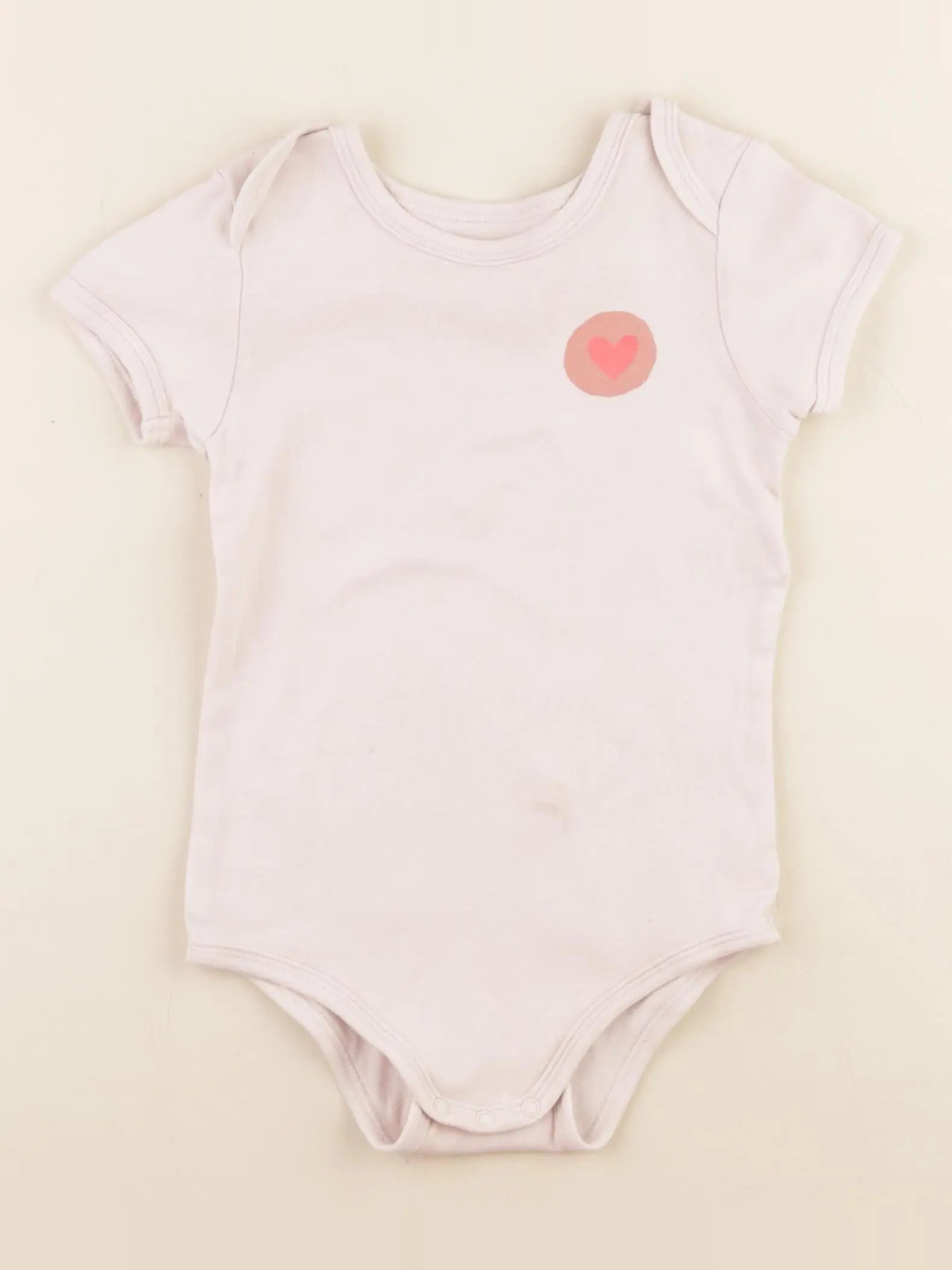 Vertbaudet - body rose - 2 ans