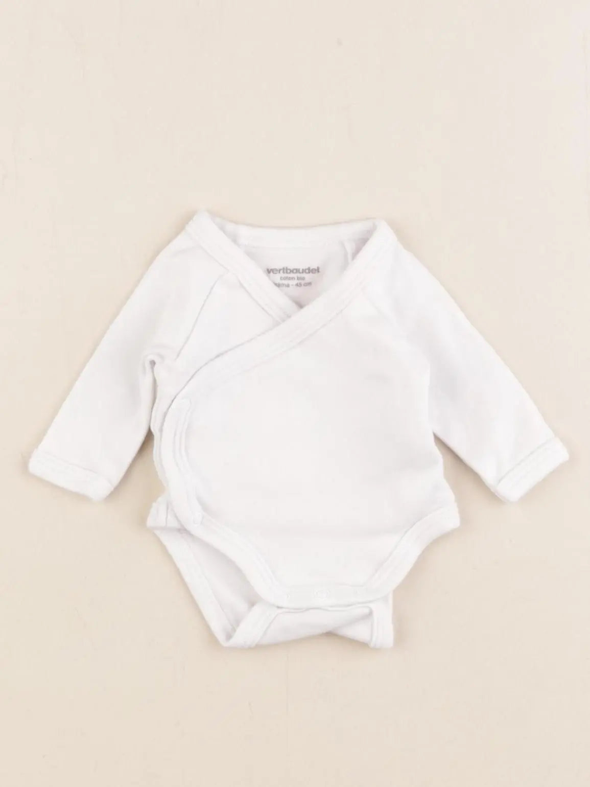 Vertbaudet - body blanc - Prématuré