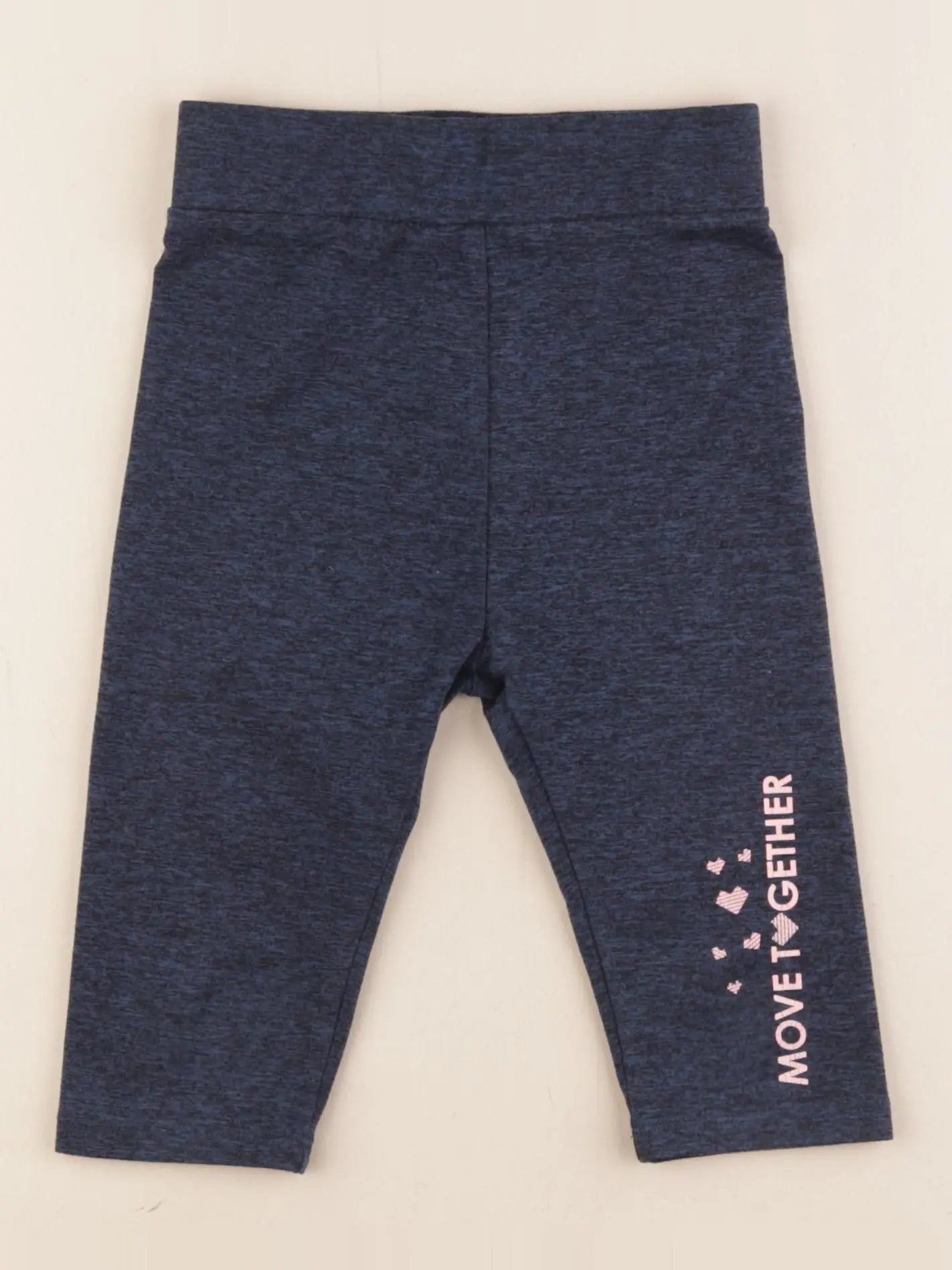 Vertbaudet - legging court bleu - 4 ans