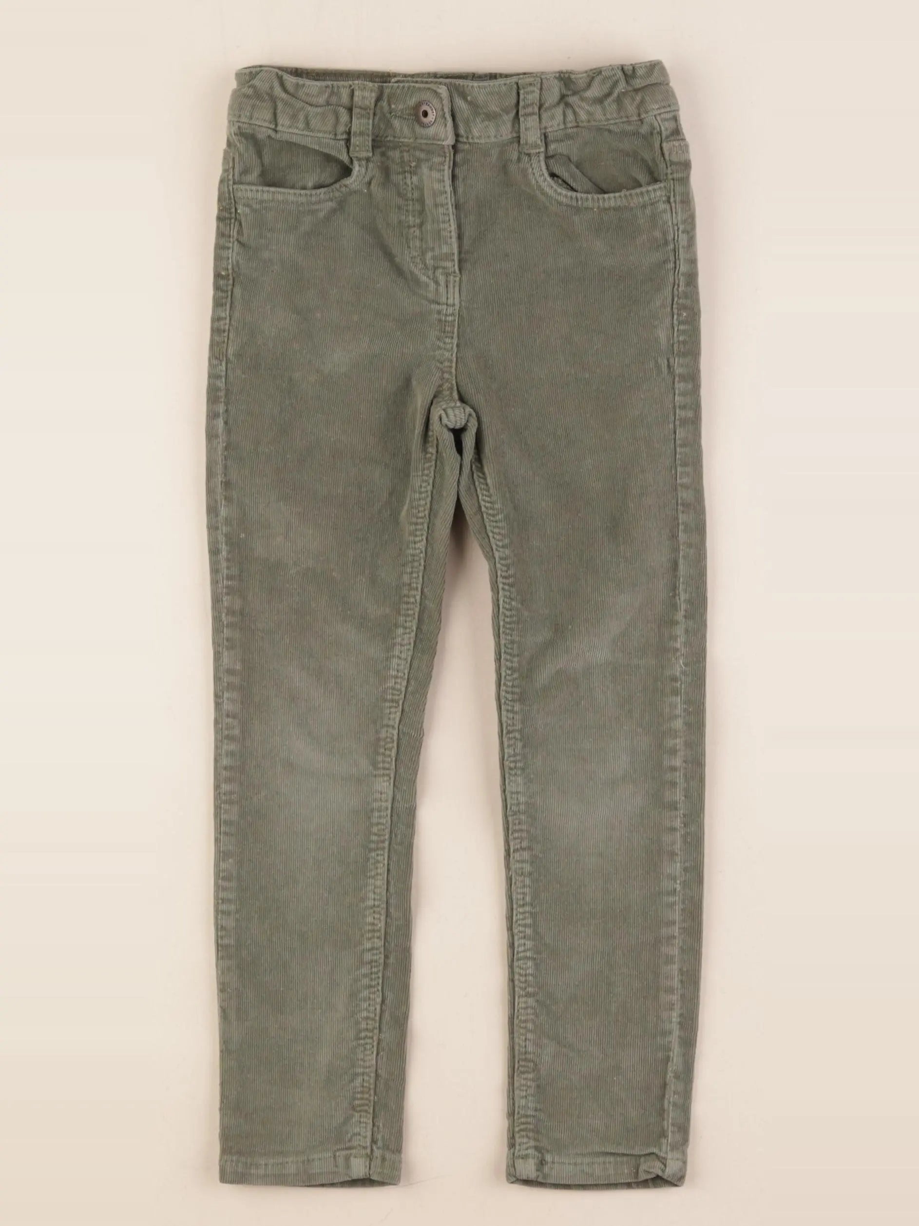 Vertbaudet - pantalon vert - 5 ans