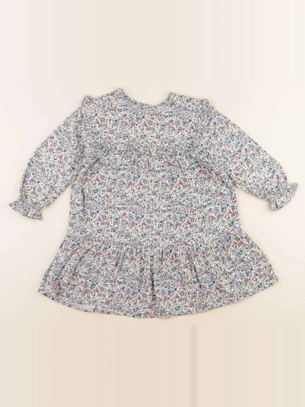 Zara - robe bleu - 3/4 ans