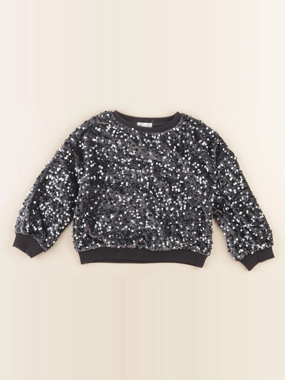 Vertbaudet - sweat gris - 4 ans