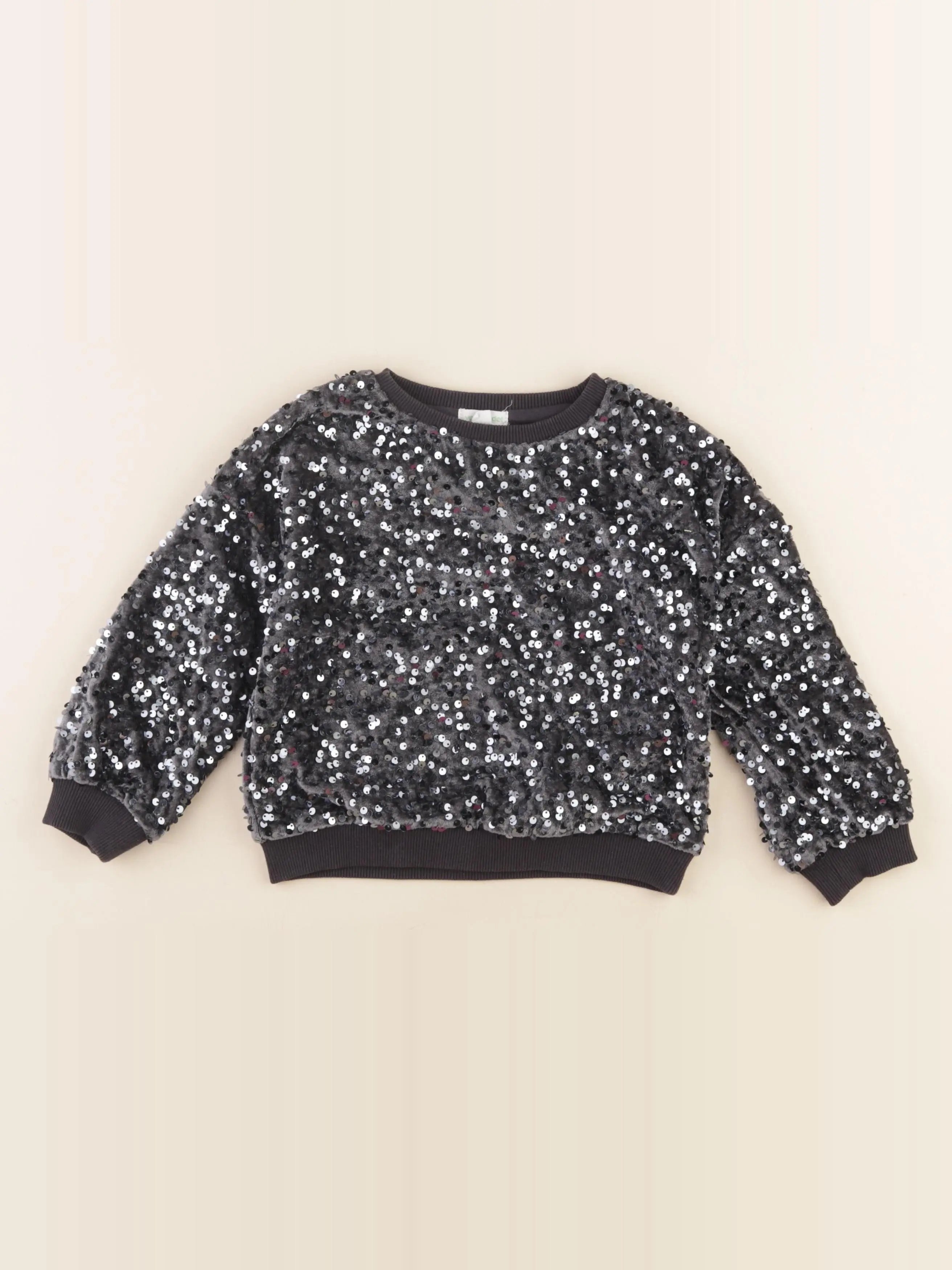 Vertbaudet - sweat gris - 4 ans
