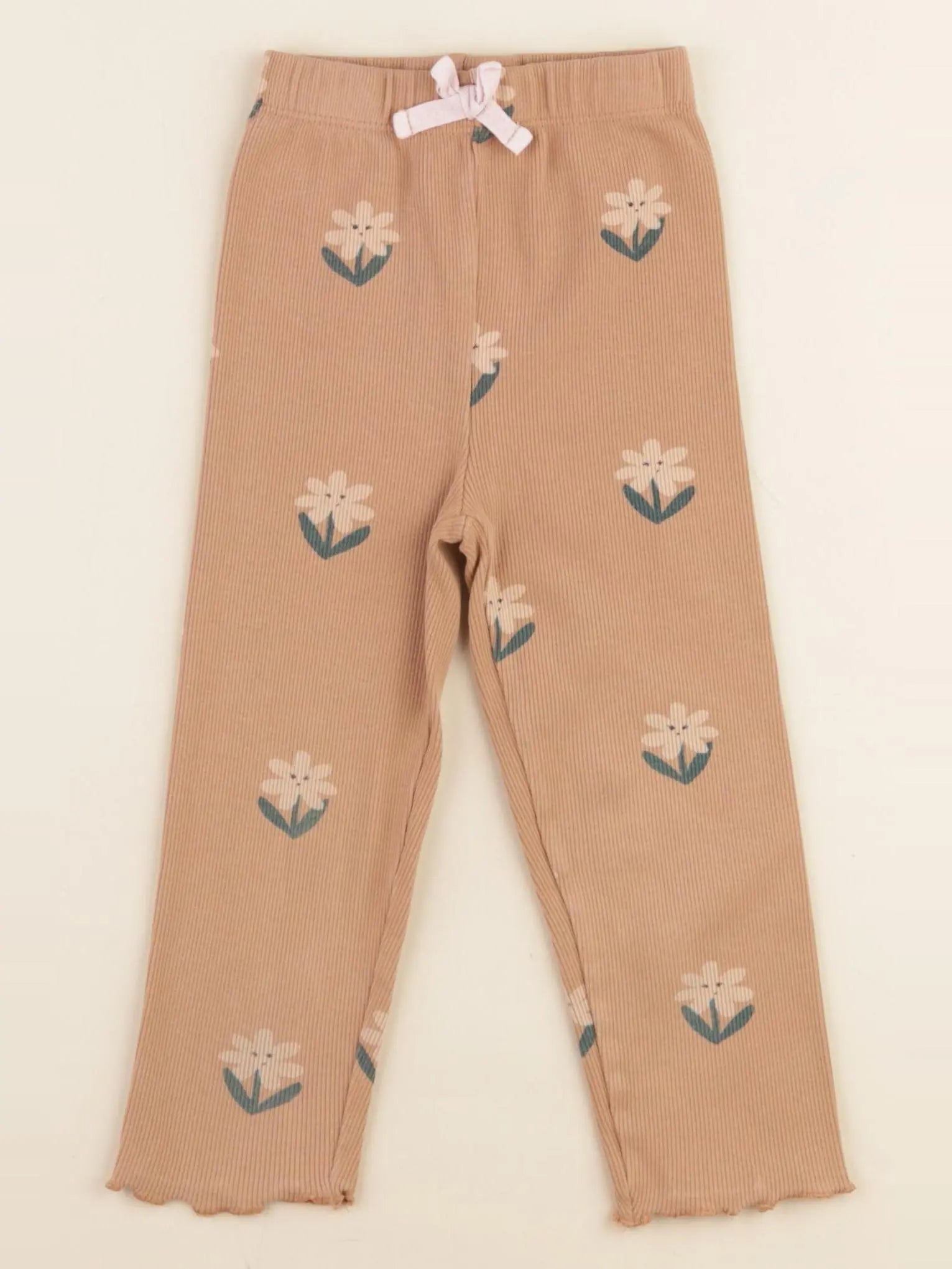 Vertbaudet - legging marron - 3 ans
