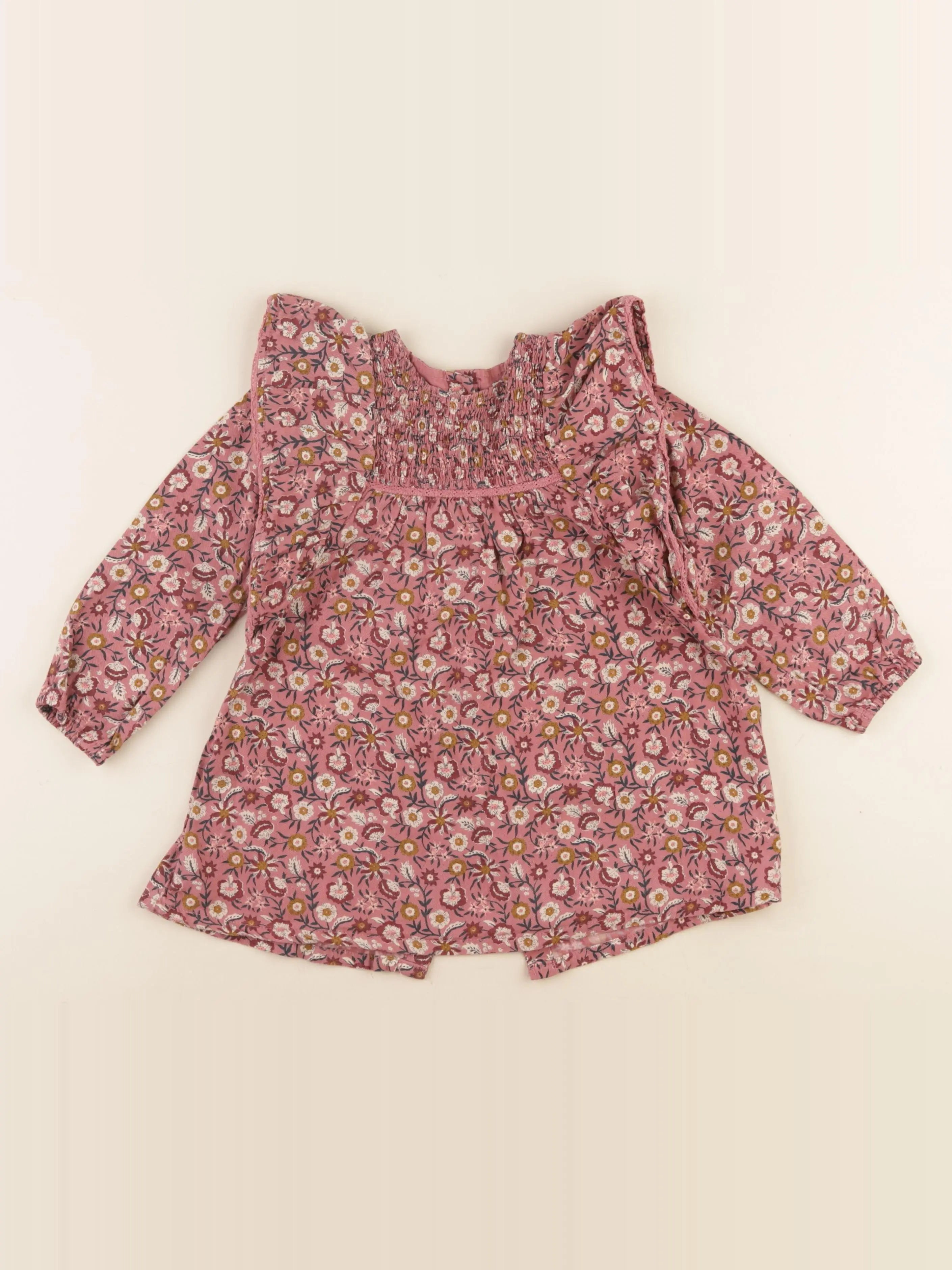 Vertbaudet - robe multicolore - 3 ans