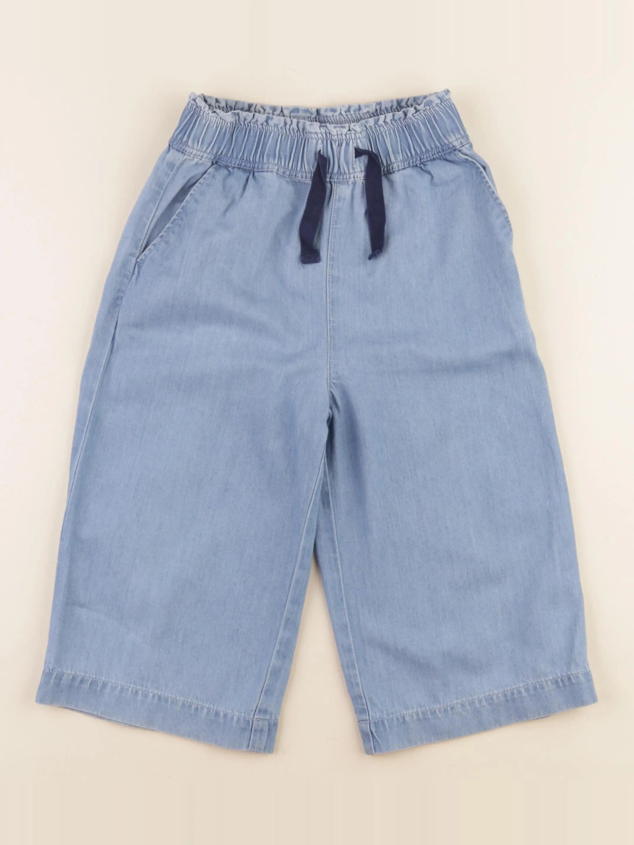 Petit Bateau - pantalon bleu - 5 ans