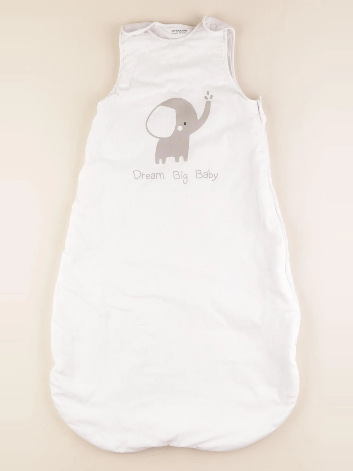 Vertbaudet - gigoteuse TOG 2,5 blanc - 6/18 mois