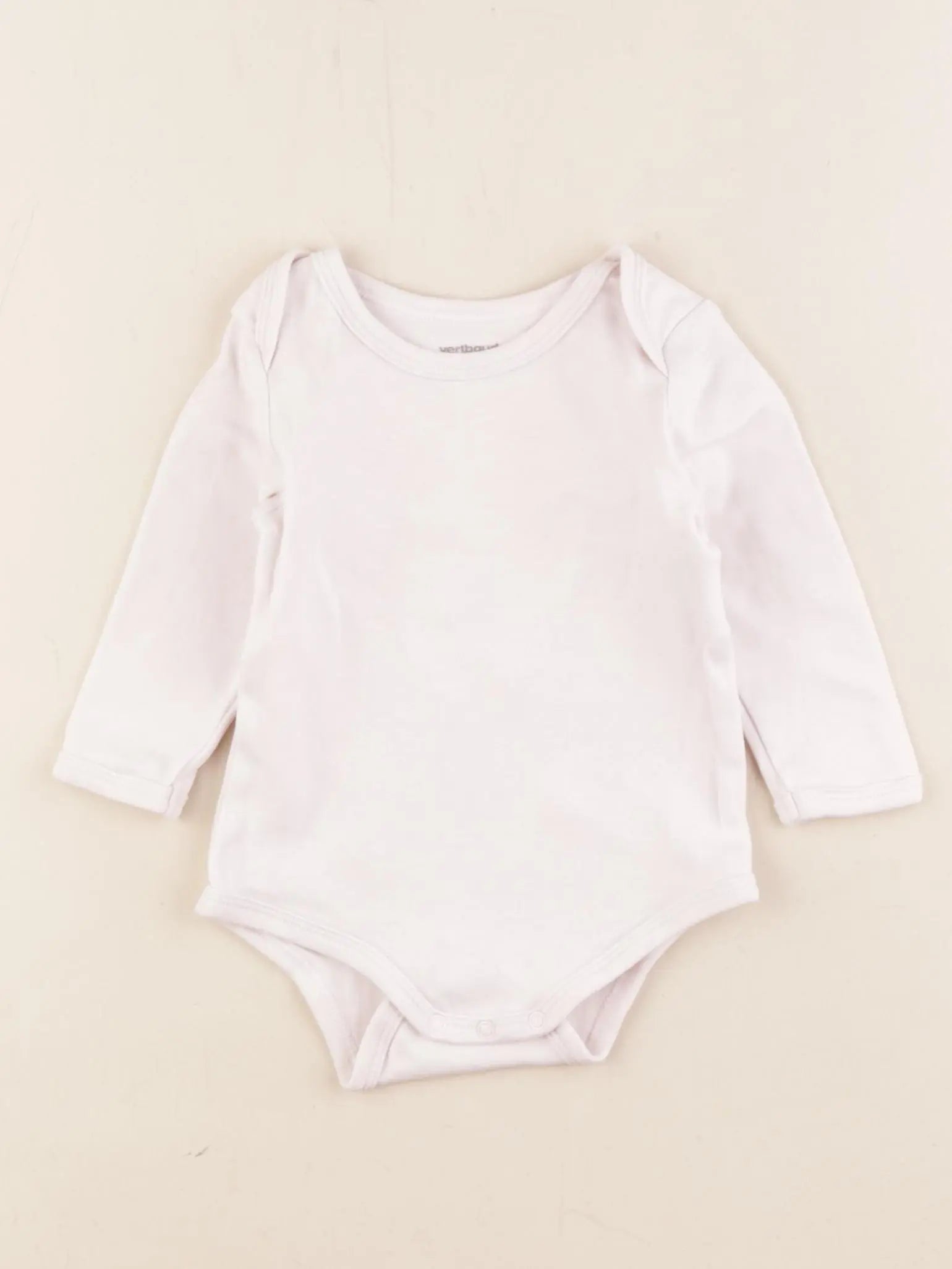 Vertbaudet - body rose - 9 mois