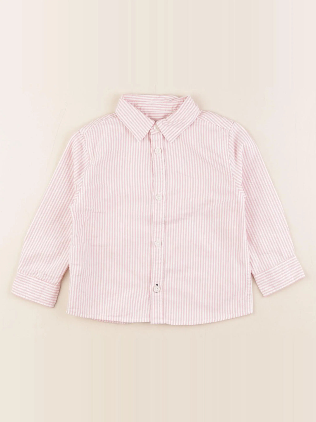 Mango - chemise blanc, rose - 18/24 mois