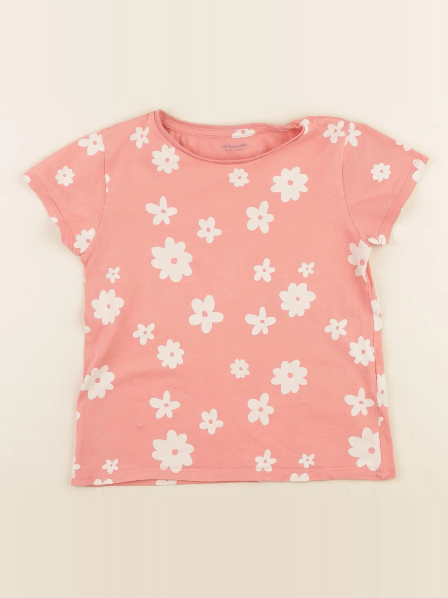 Vertbaudet - tee-shirt rose - 6 ans