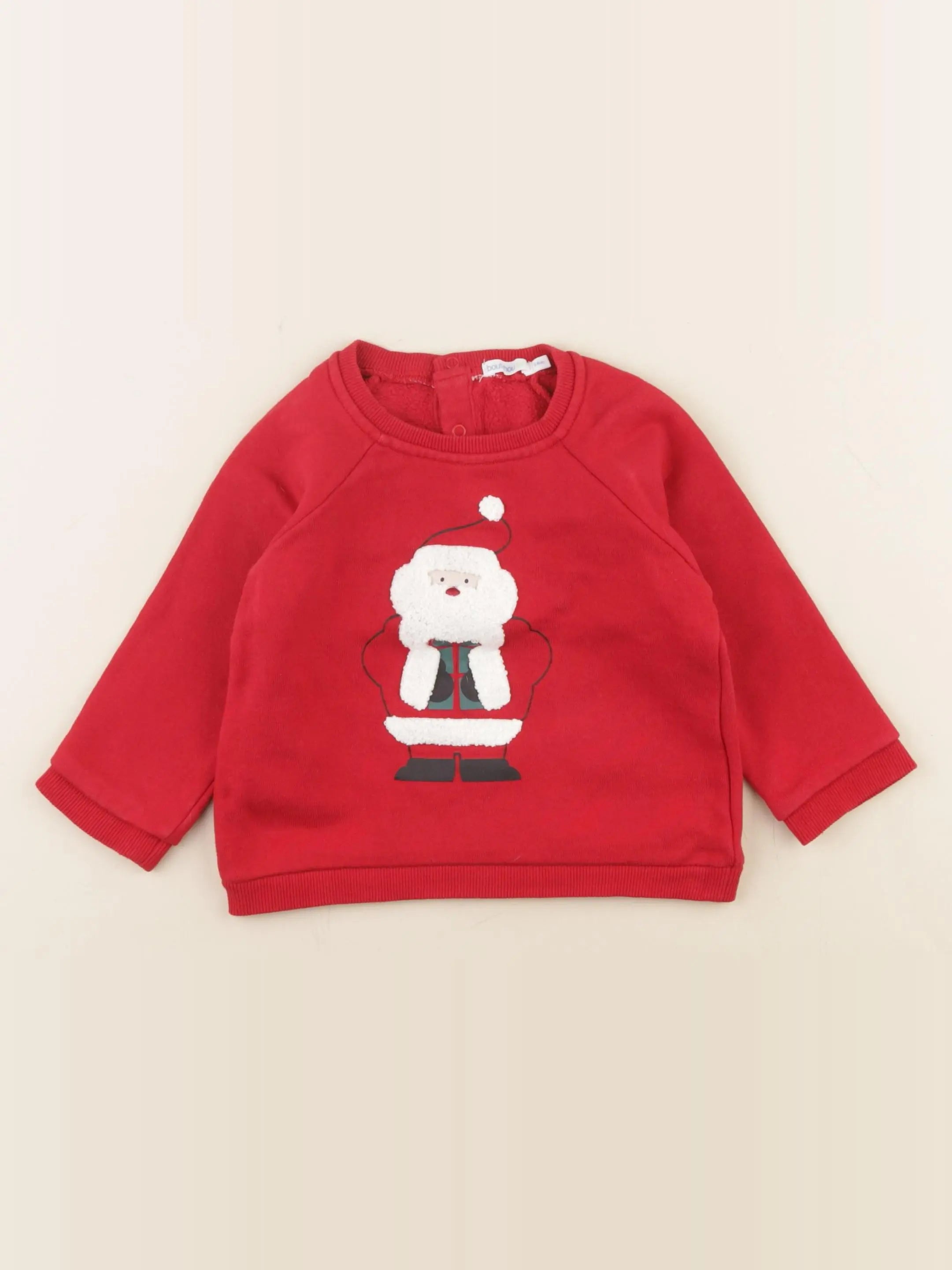 Boutchou - sweat rouge - 24 mois