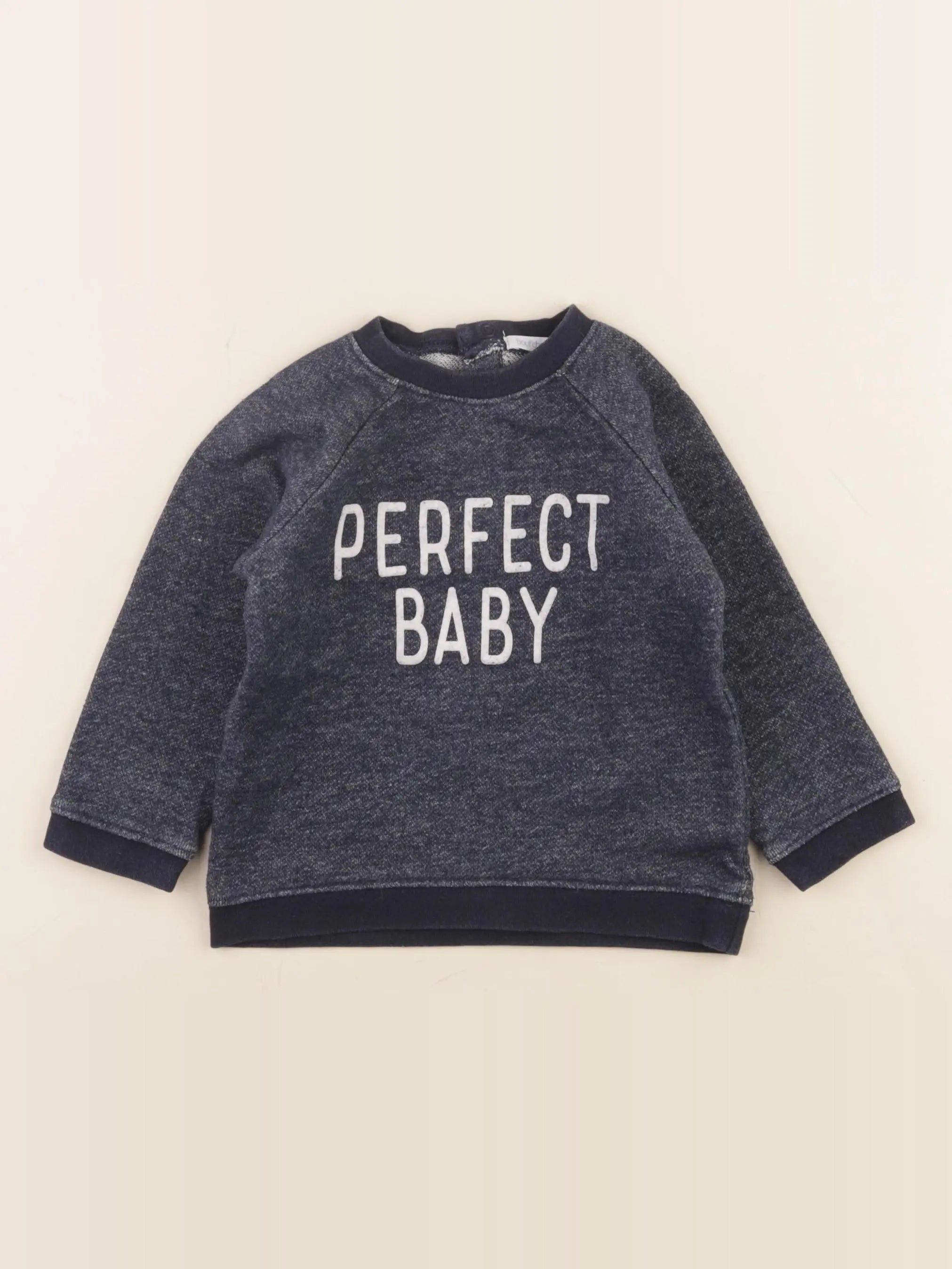 Boutchou - sweat bleu - 24 mois