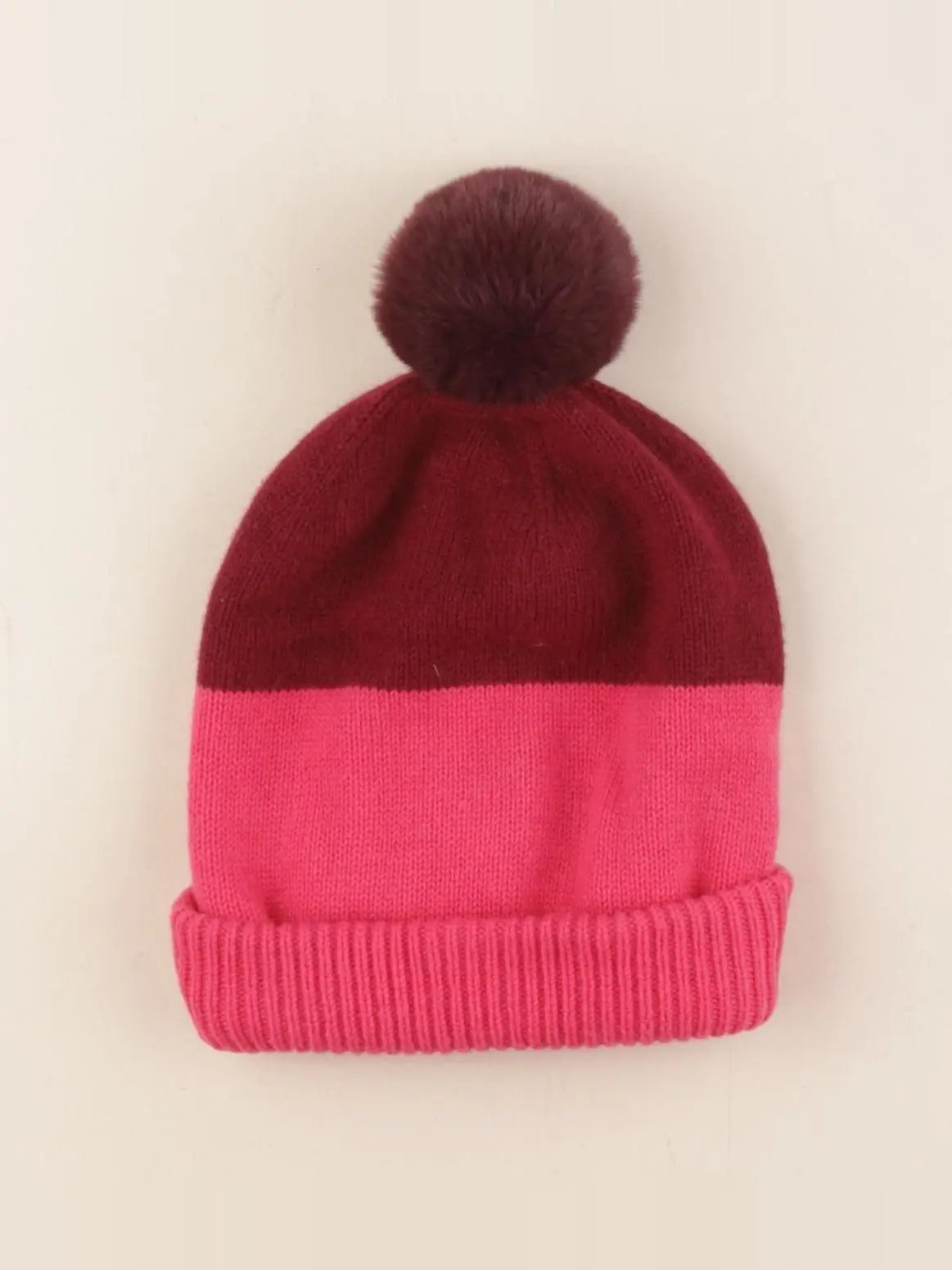 Jacadi - bonnet rose - 6/8 ans