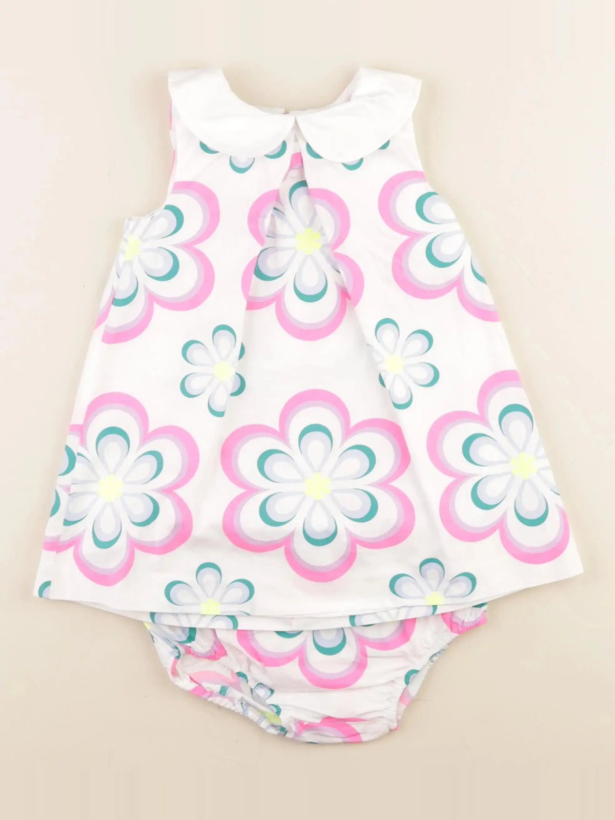 Jacadi - robe blanc - 24 mois