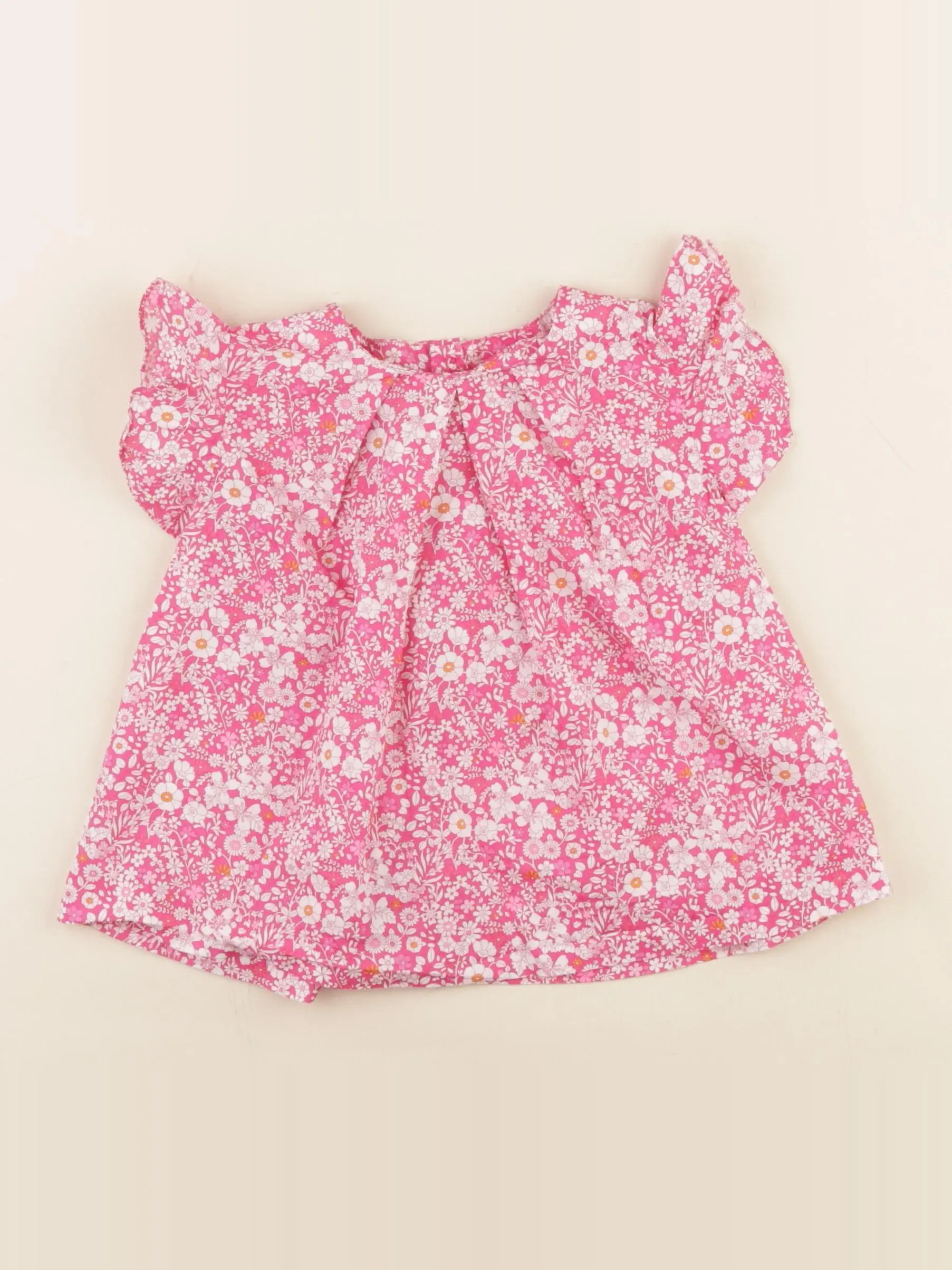 Jacadi - blouse liberty rose - 24 mois