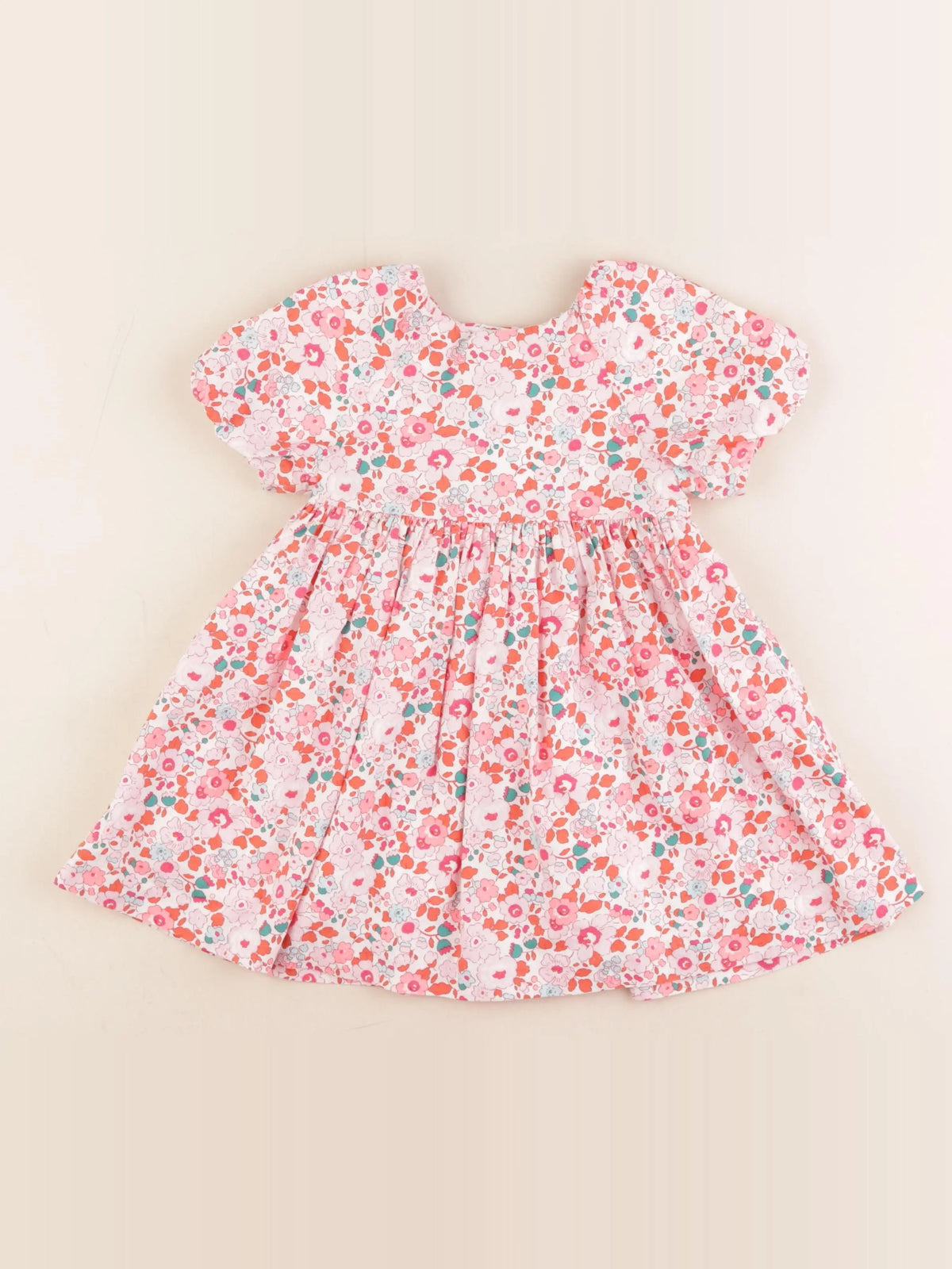Jacadi - robe liberty rose - 24 mois