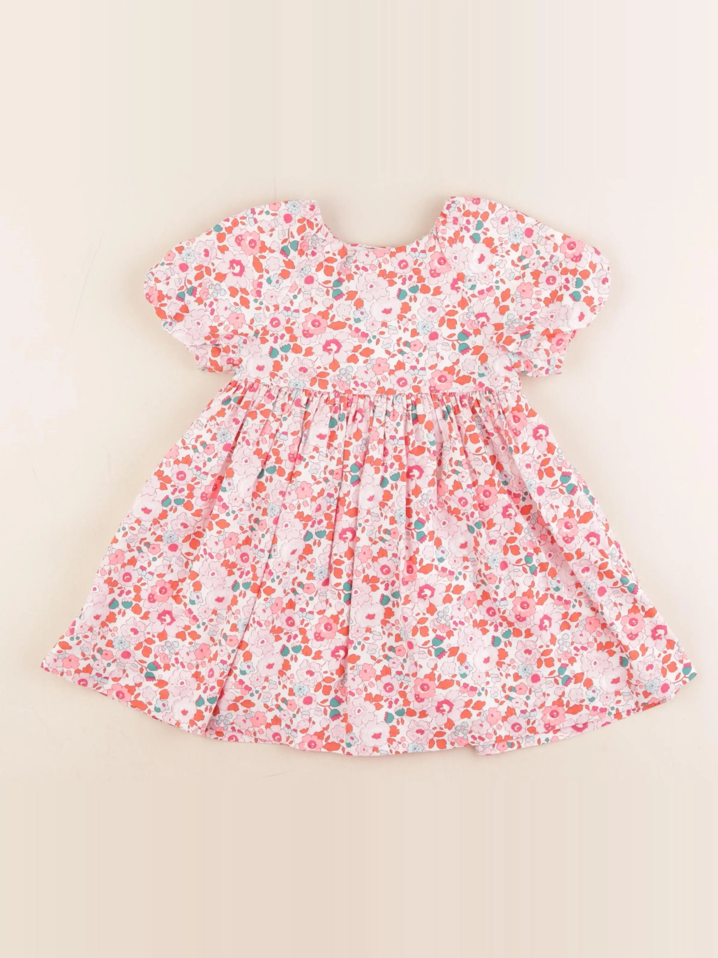 Jacadi - robe liberty rose - 24 mois