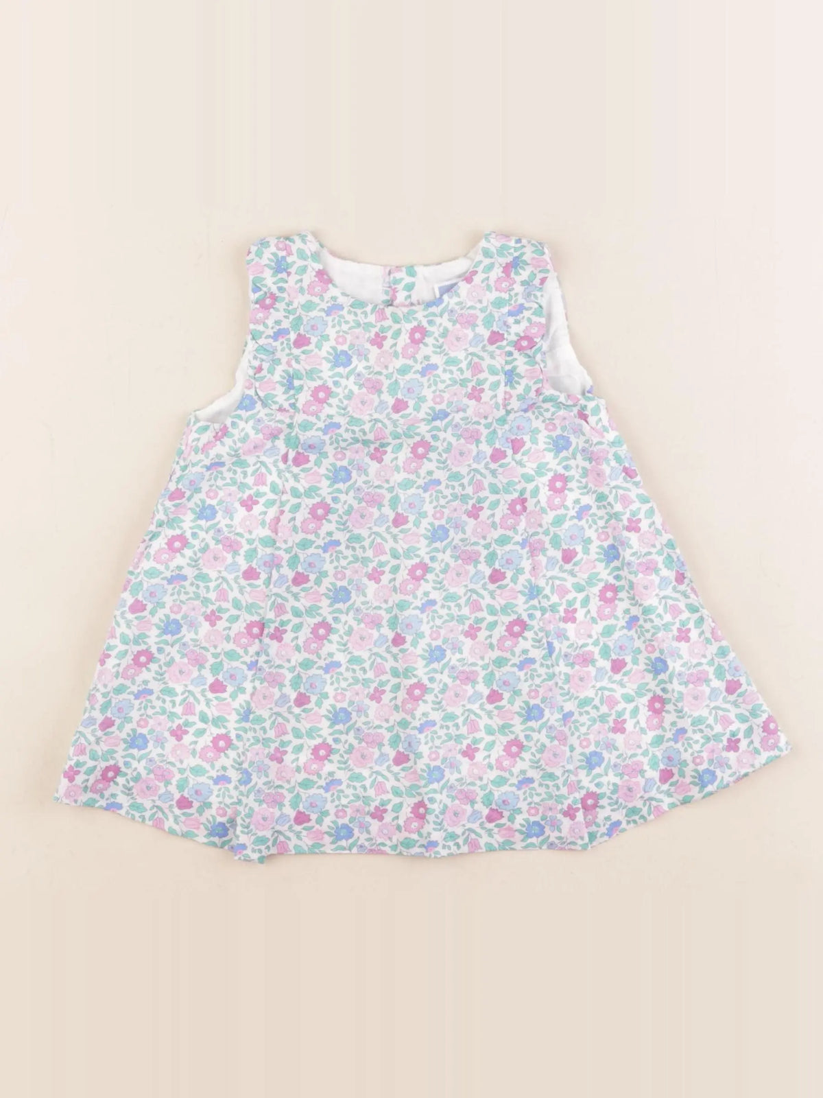 Jacadi - robe liberty multicolore - 6 mois
