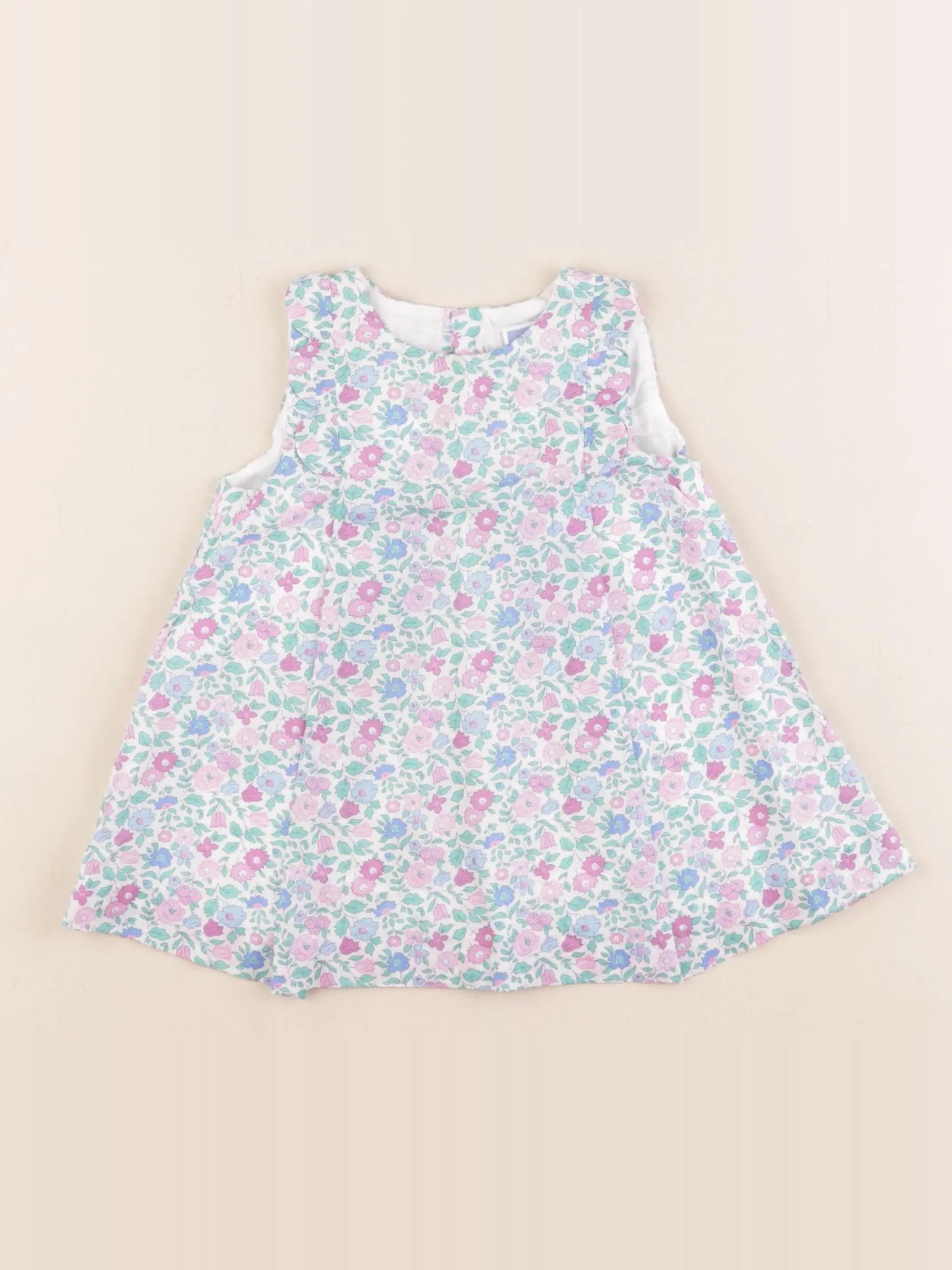 Jacadi - robe liberty multicolore - 6 mois