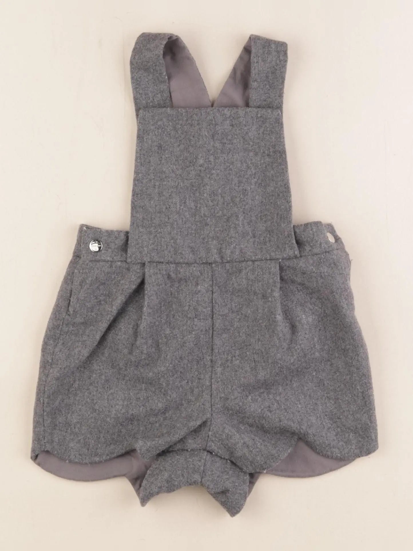 Jacadi - salopette gris - 12 mois