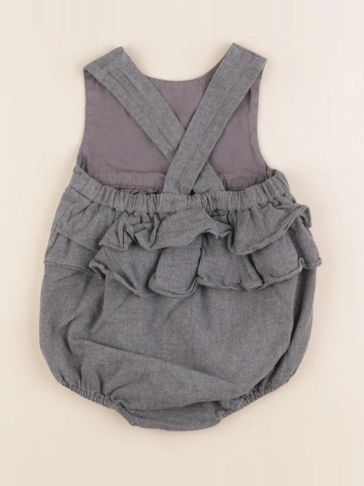Jacadi - combinaison gris - 12 mois