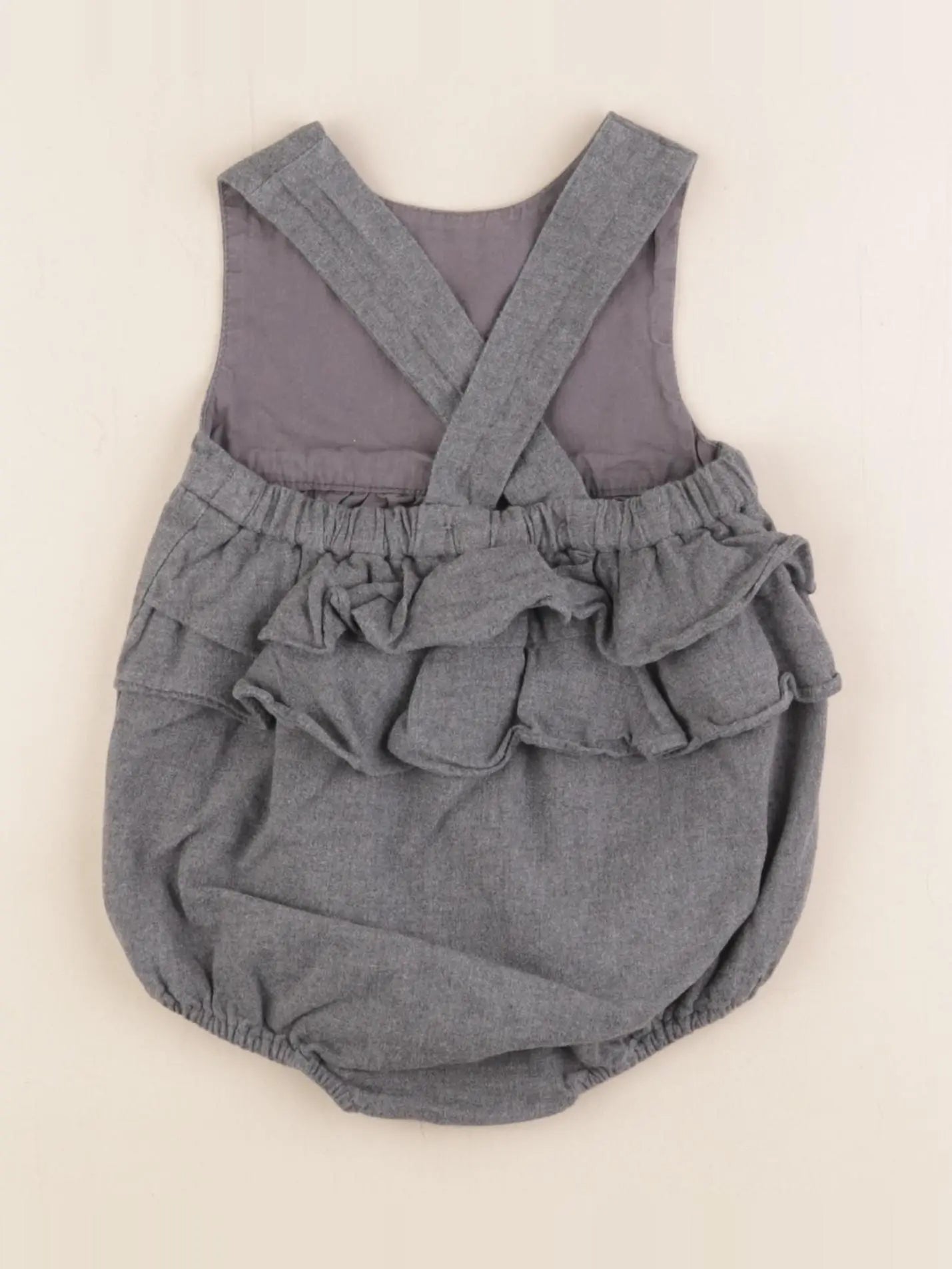 Jacadi - combinaison gris - 12 mois