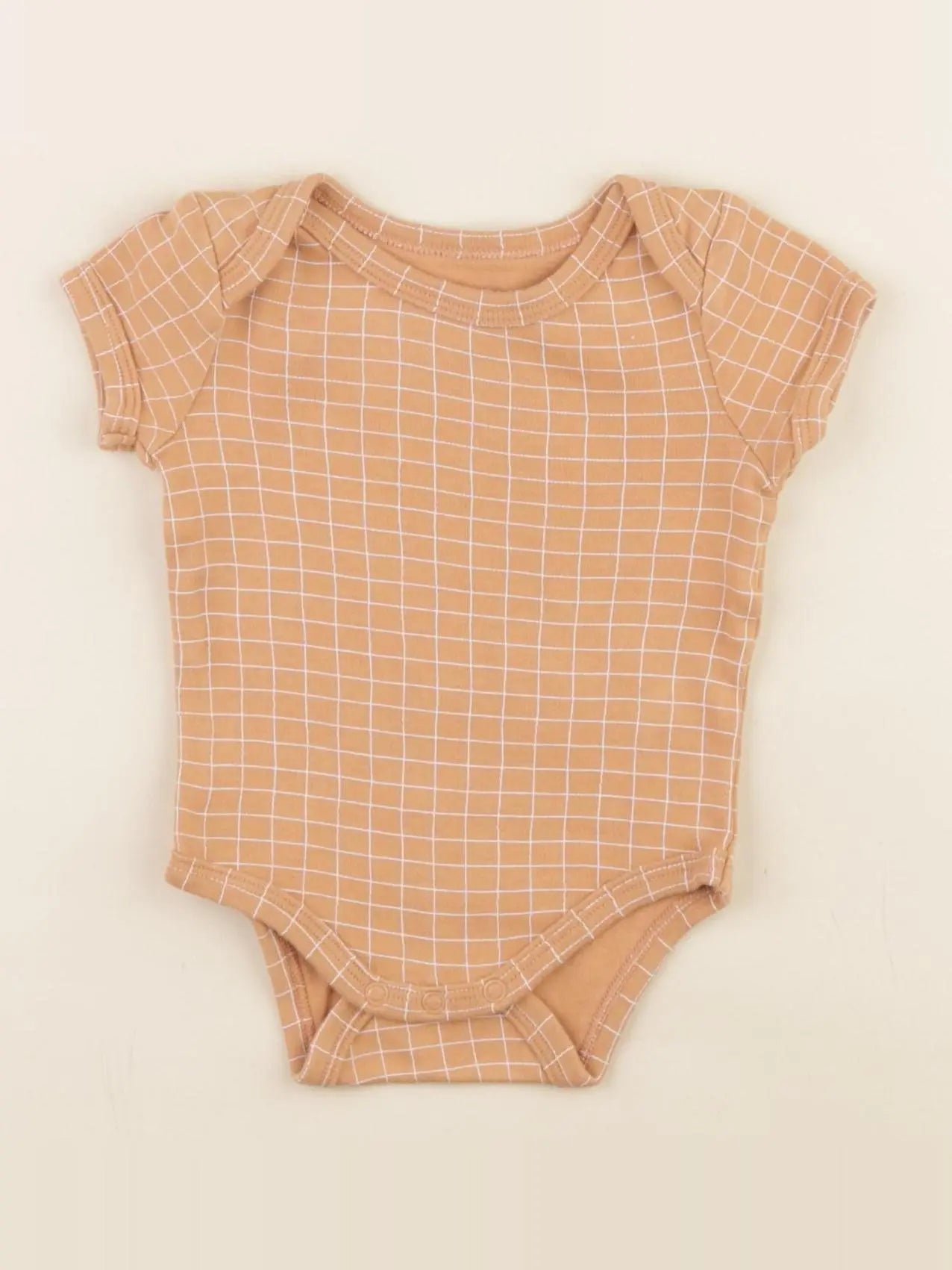 Vertbaudet - body marron - 3 mois