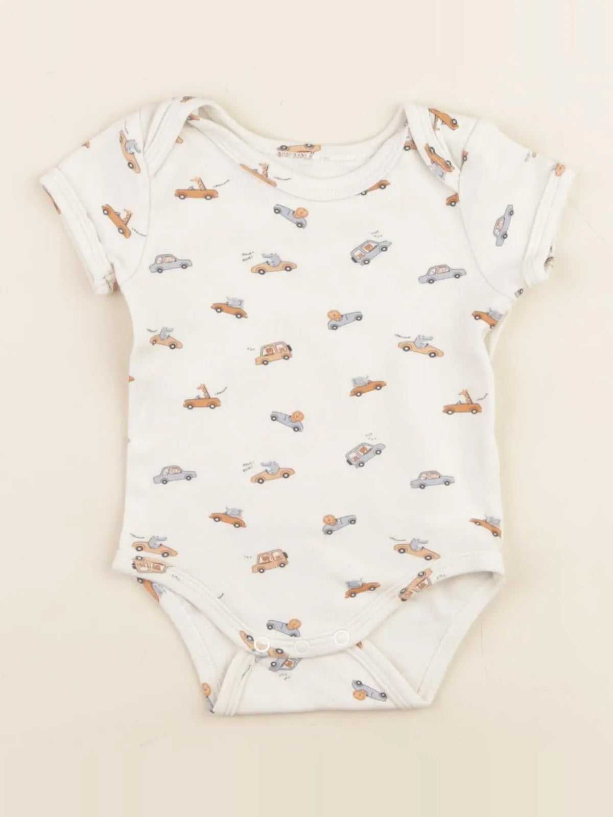 Vertbaudet - body beige - 3 mois