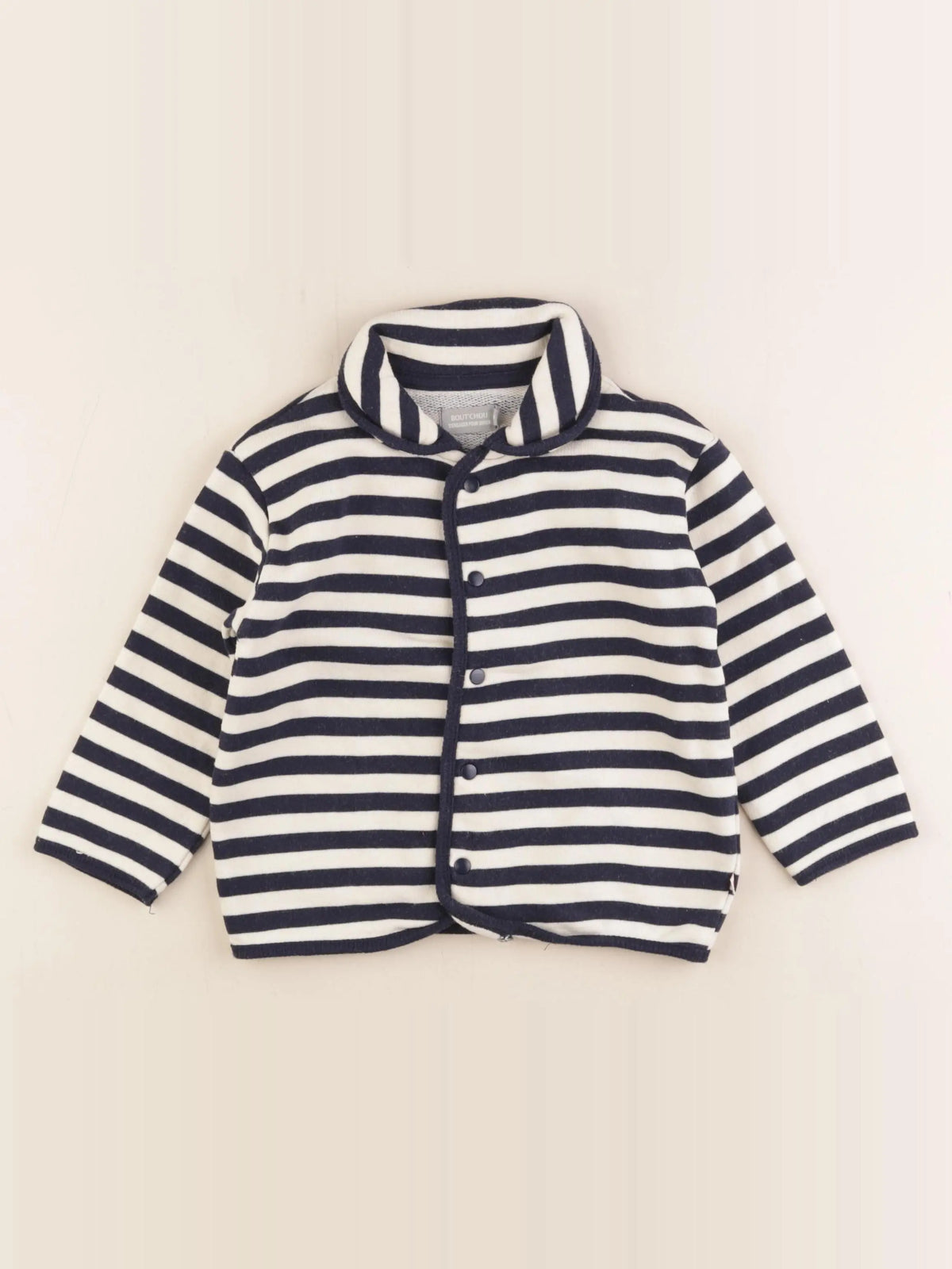 Boutchou - sweat bleu - 36 mois