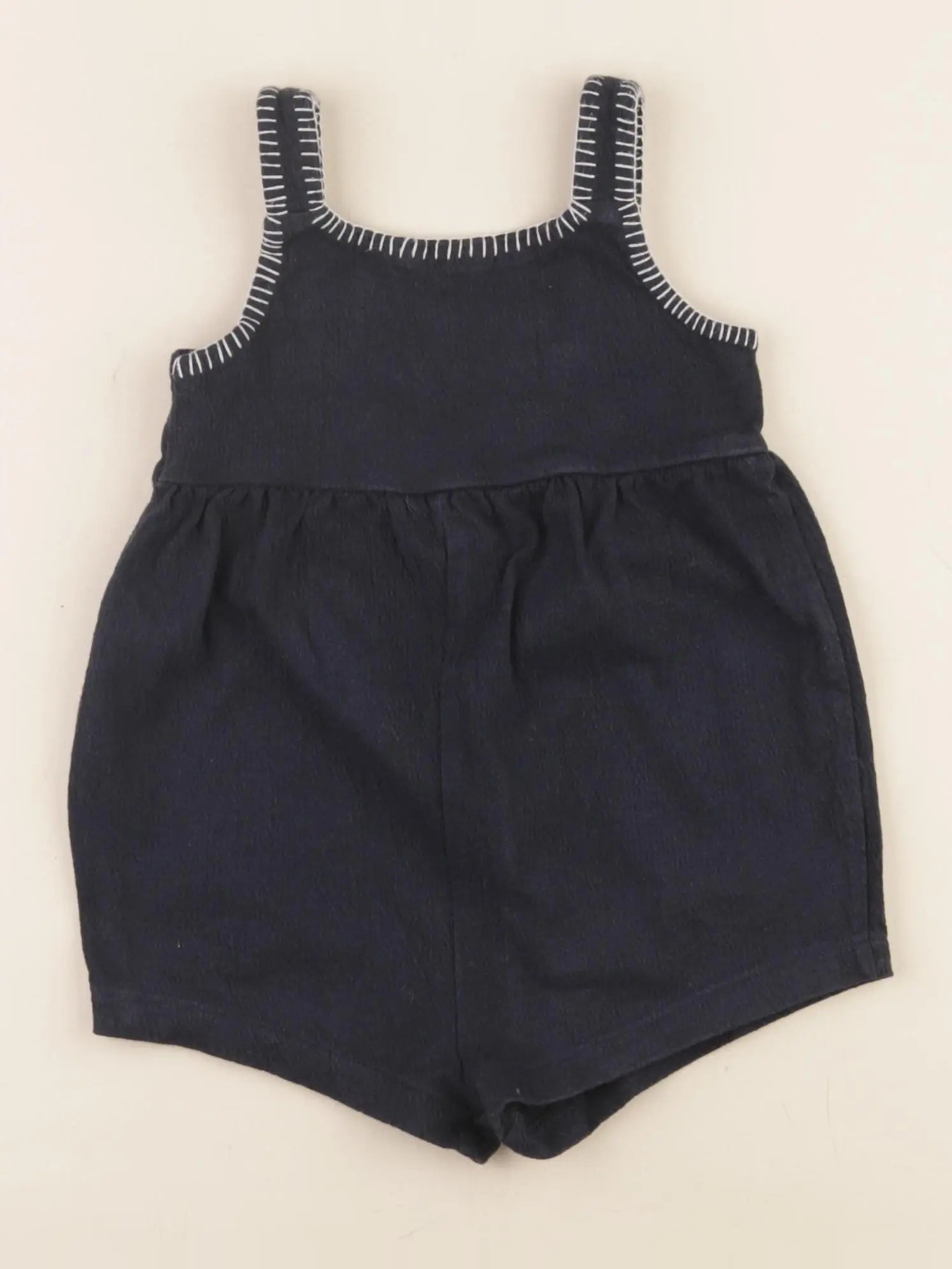 Mango - combinaison bleu - 9/12 mois