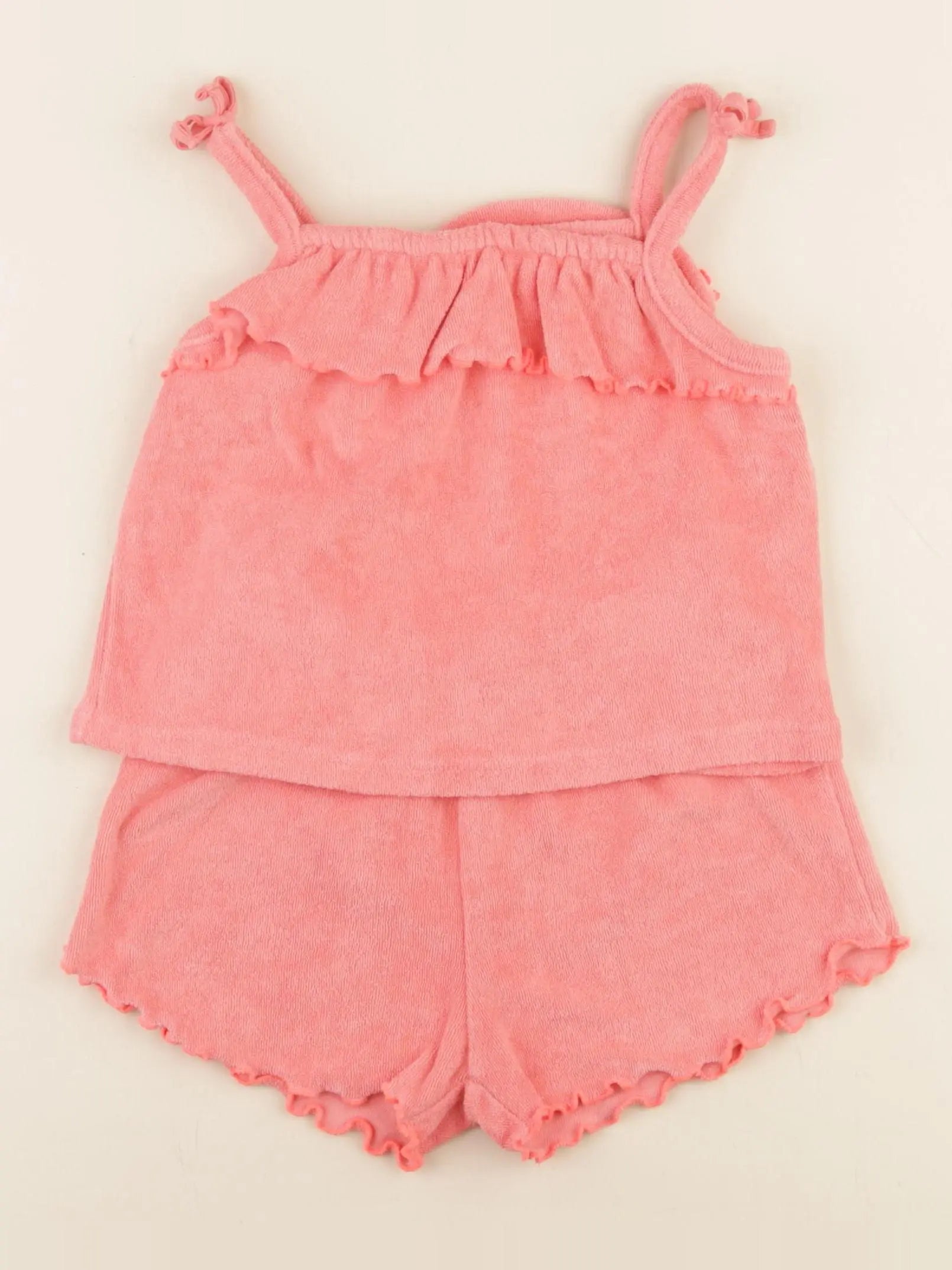 Vertbaudet - ensemble rose - 24 mois