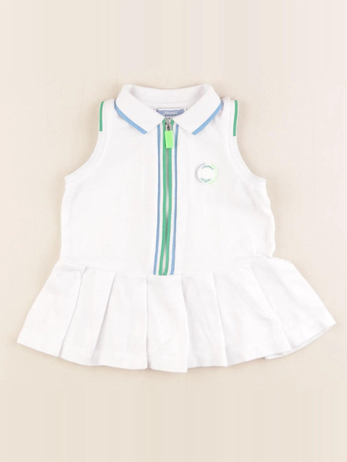 Jacadi - robe blanc - 6 mois