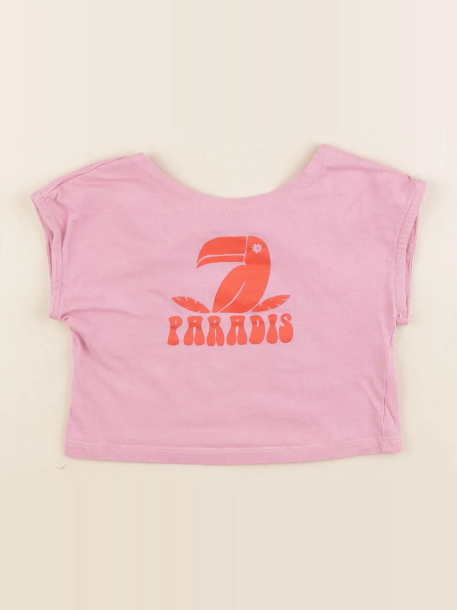 La Redoute - tee-shirt rose - 5 ans